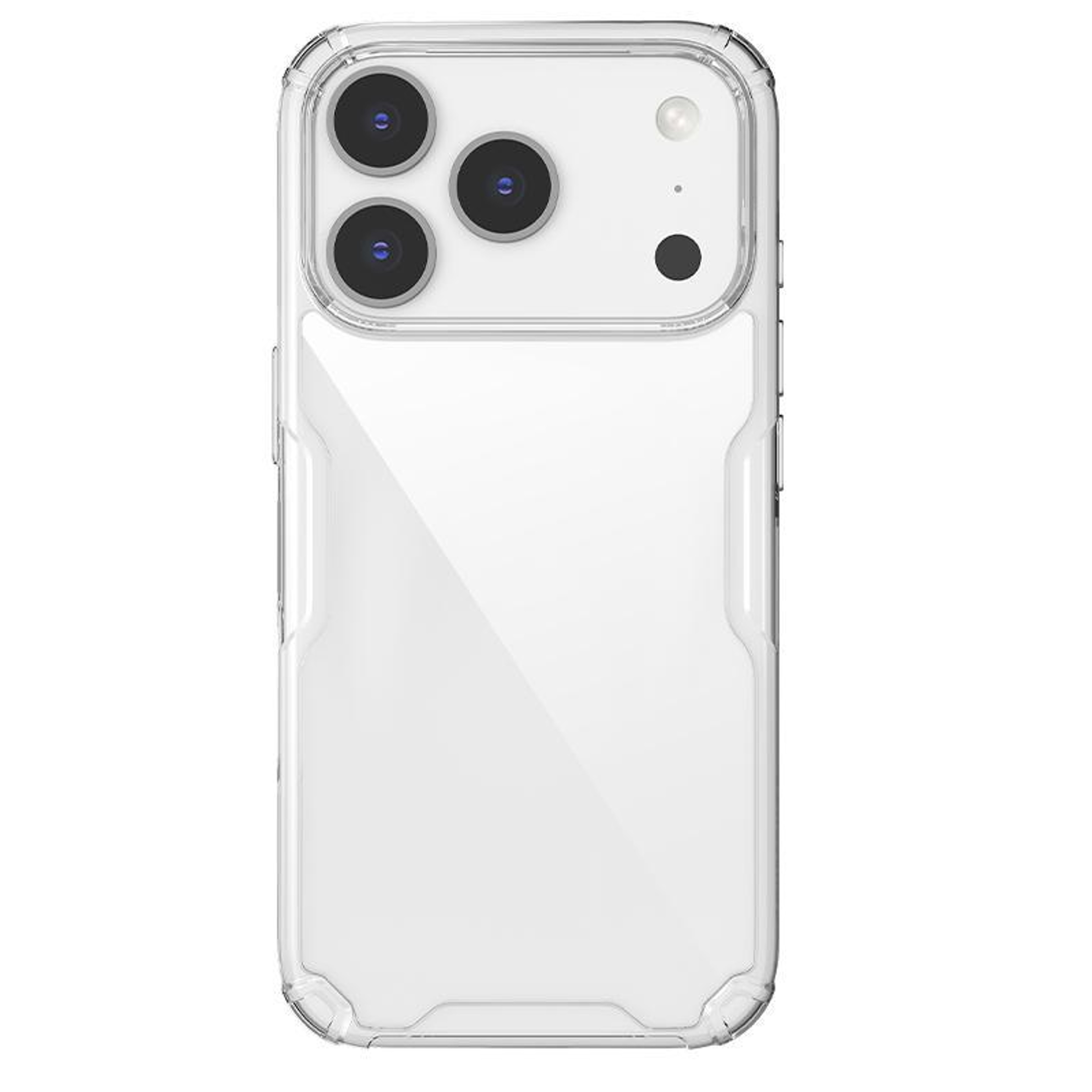 NILLKIN Ultra Clear IPhone 18 Pro Max Case With PC And TPU Protection  White 0