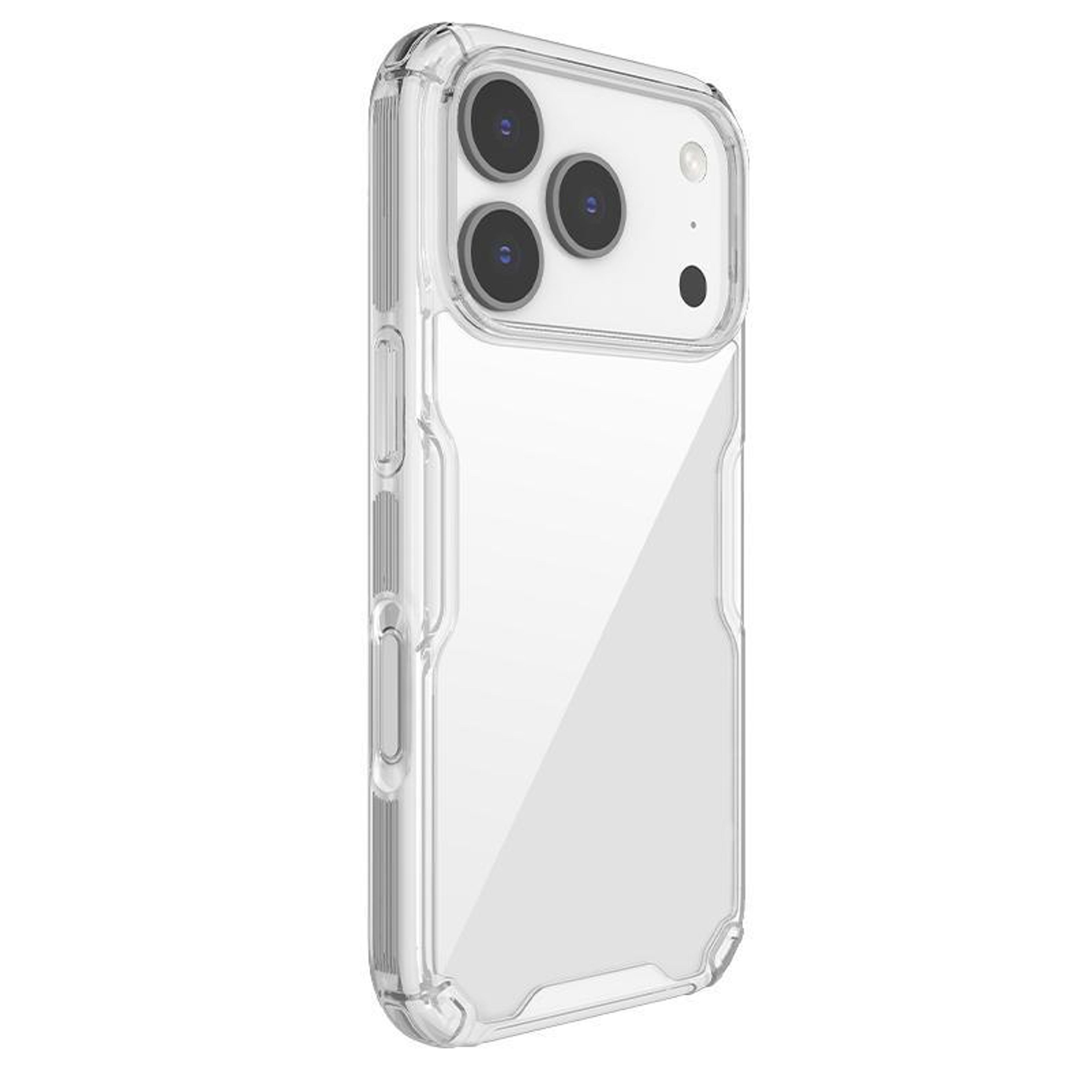 NILLKIN Ultra Clear IPhone 18 Pro Max Case With PC And TPU Protection  White 1