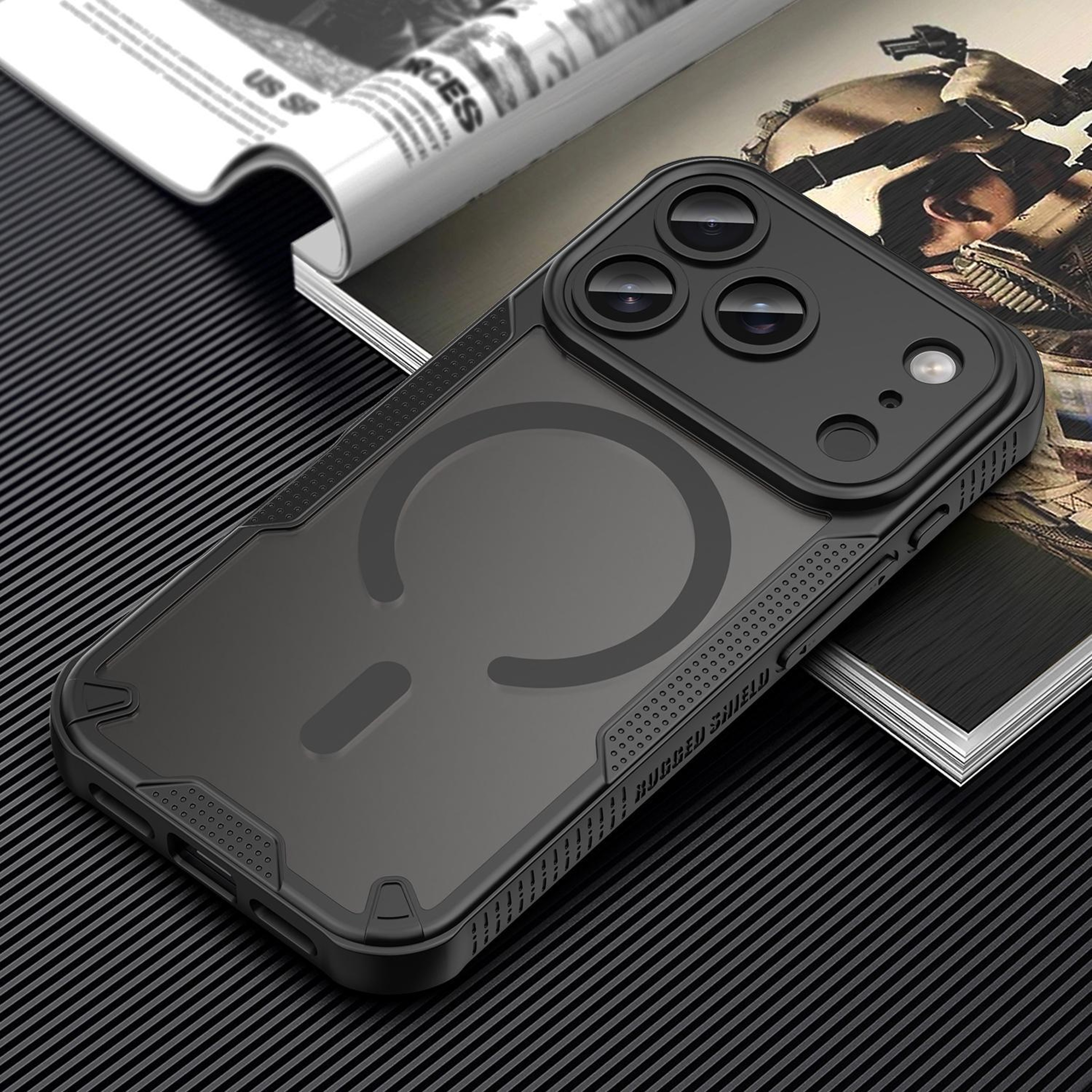 IPhone 18 Pro MagSafe Case With Slim PC TPU Armor Protection 8