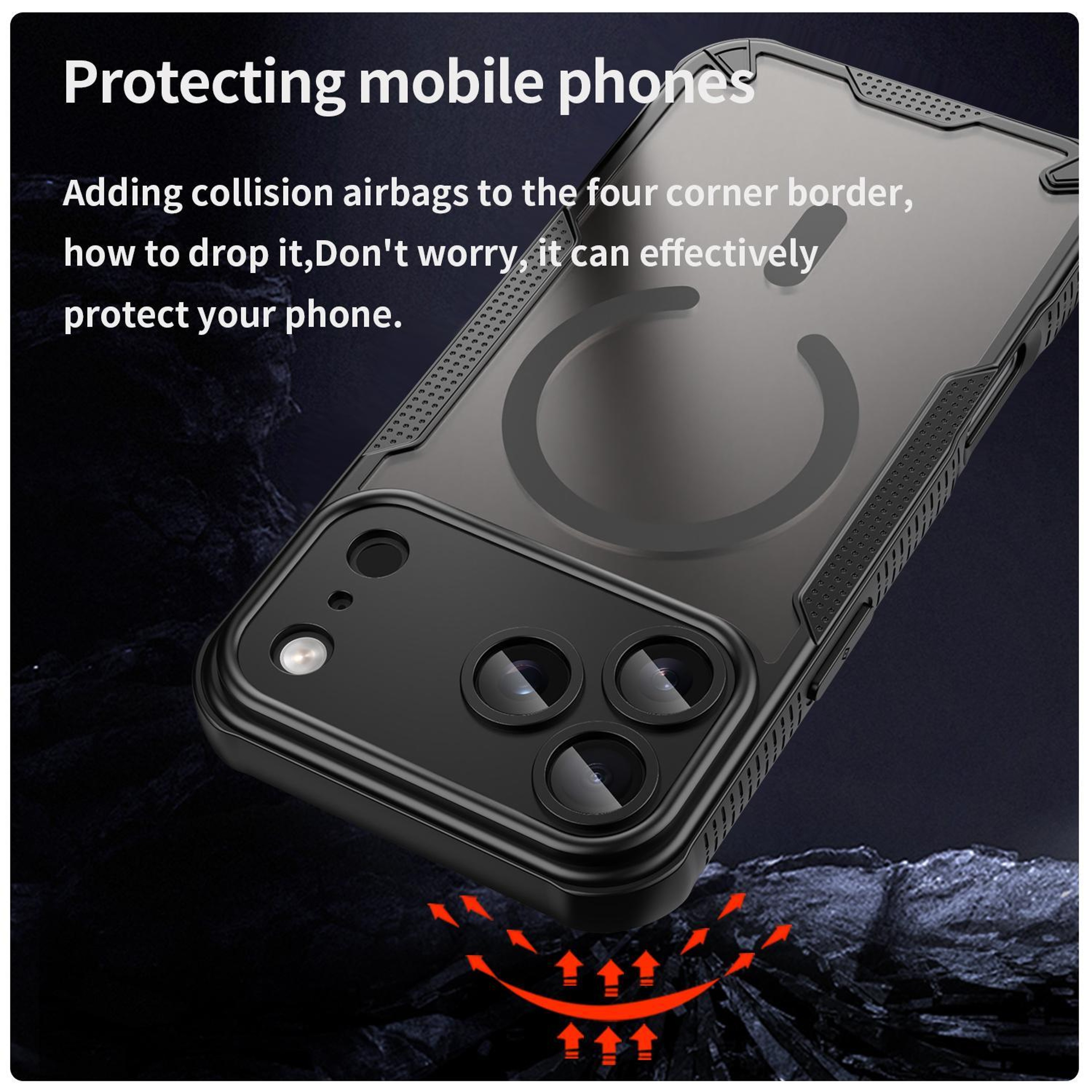Armor Glaze IPhone 18 Pro Max Case With MagSafe Case Magnetic Protection 3