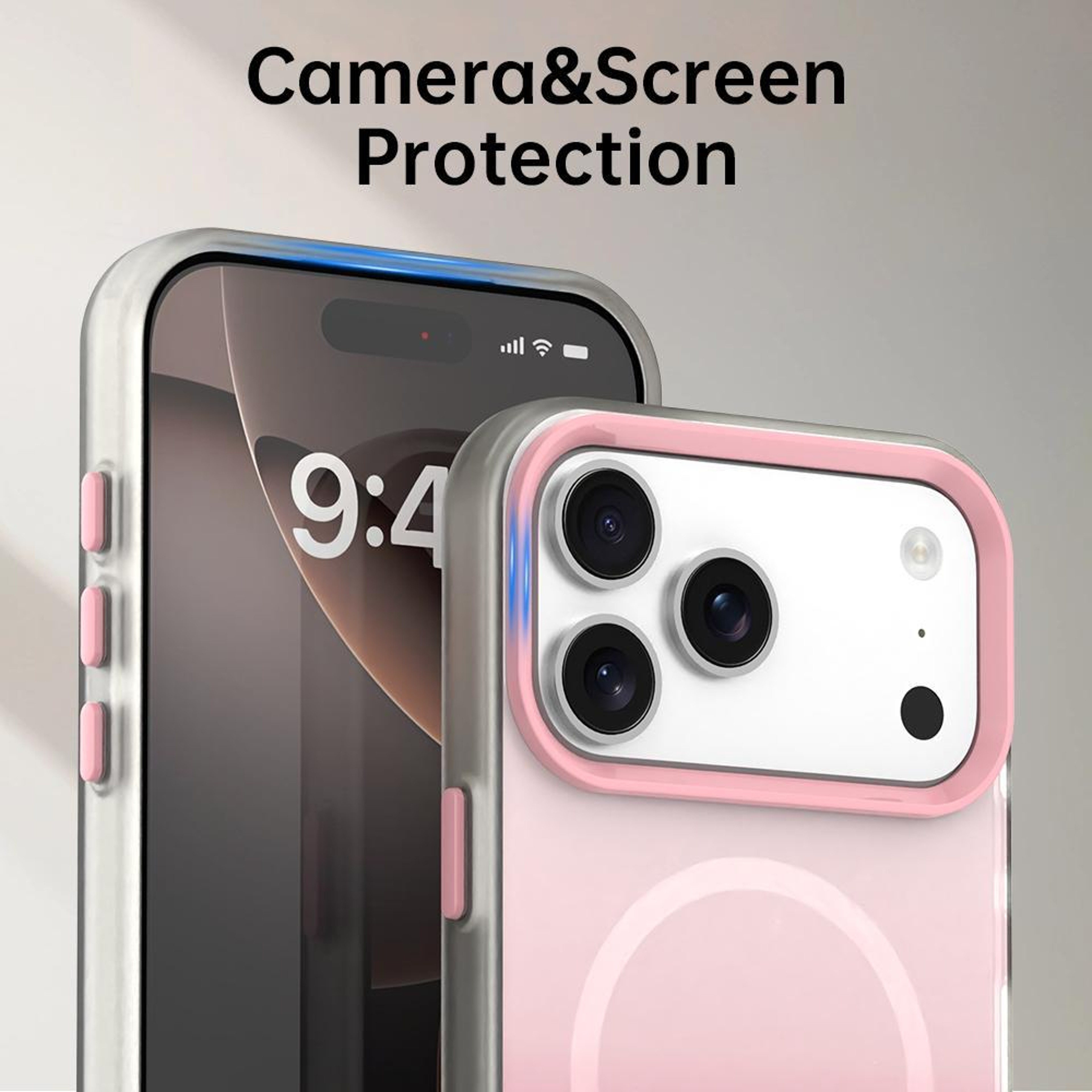 IPhone 18 Pro Max Magnetic Gradient Hybrid Protective Case 6