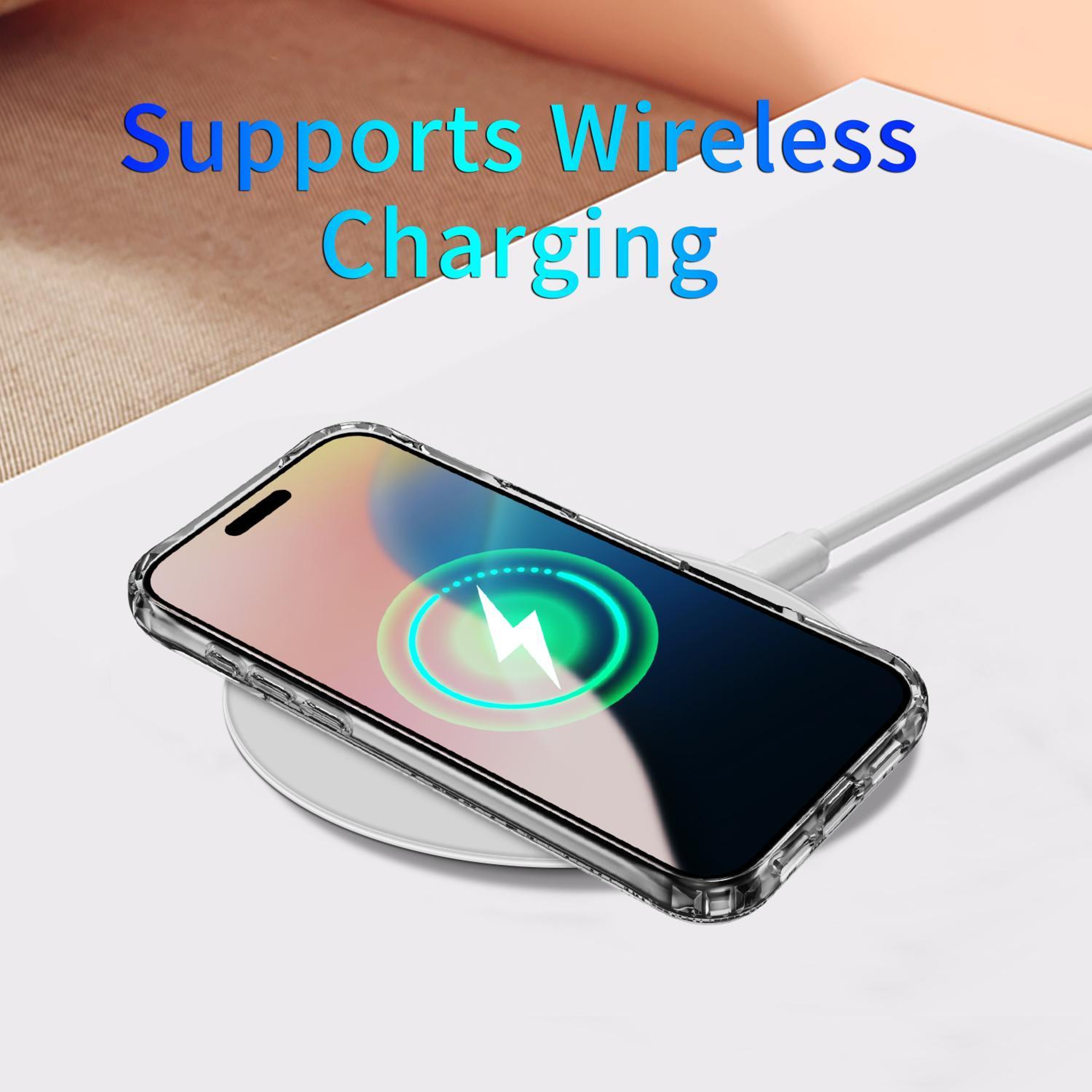 iPhone 18 Pro Clear MagSafe Case with Air-Cushion Corner Protection – view 8