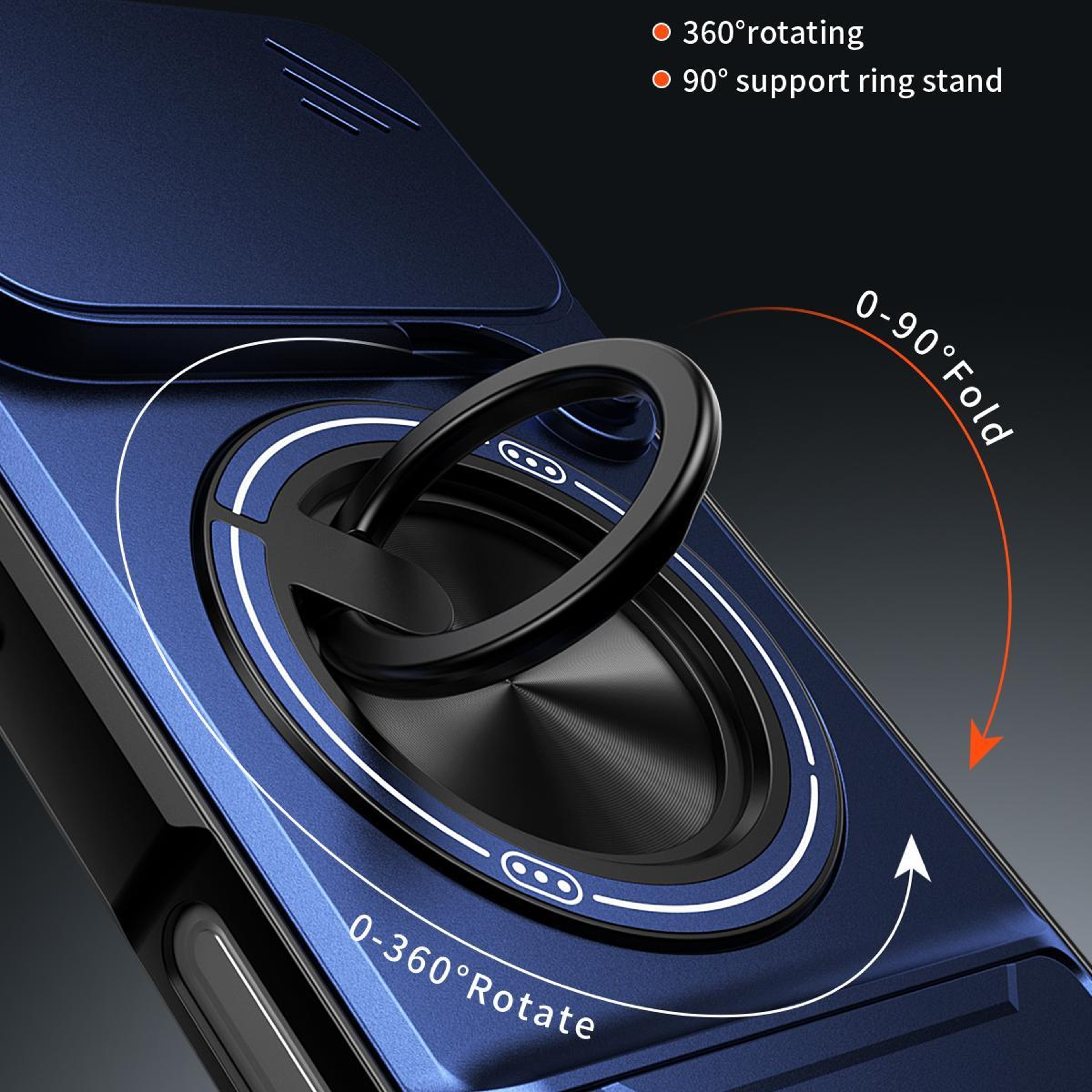 IPhone 18 Pro Case With Sliding Camera Cover Magnetic Charging And Kickstand Protection 10