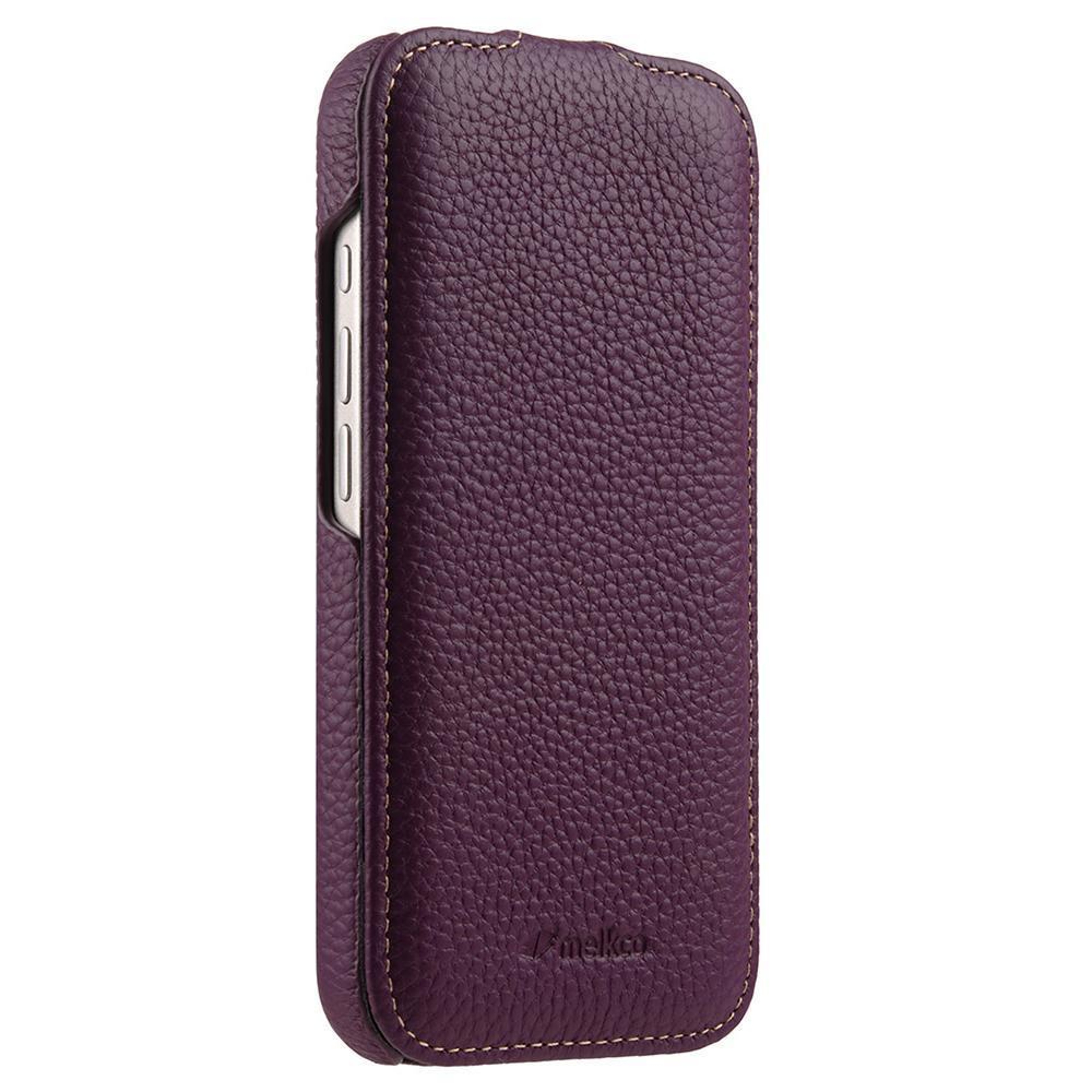 Melkco IPhone 18 Pro Leather Case With Vertical Flip Cover And Magnetic Charging 1