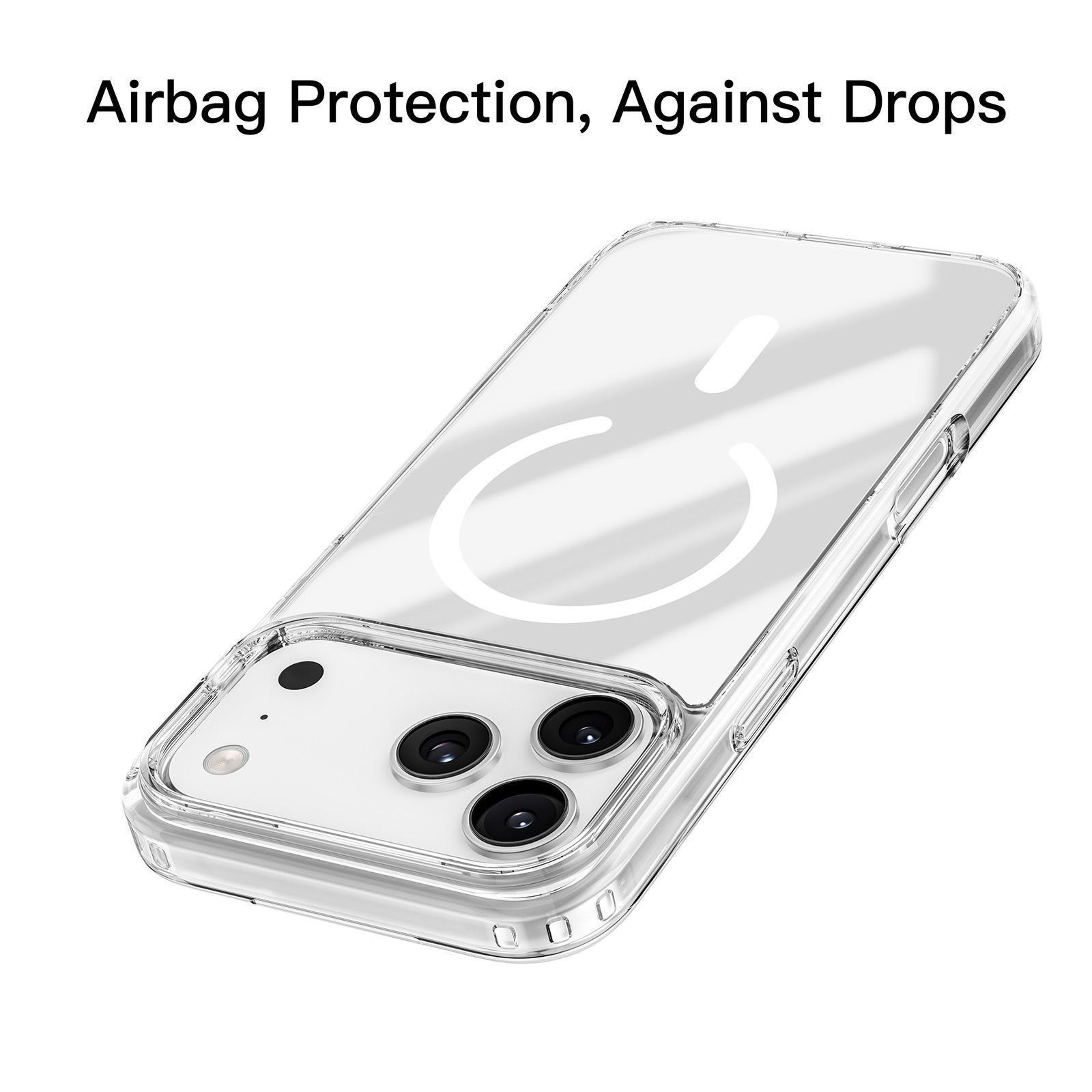 Mutural Ice Series iPhone 18 Pro MagSafe Clear TPU Protective Case – view 4