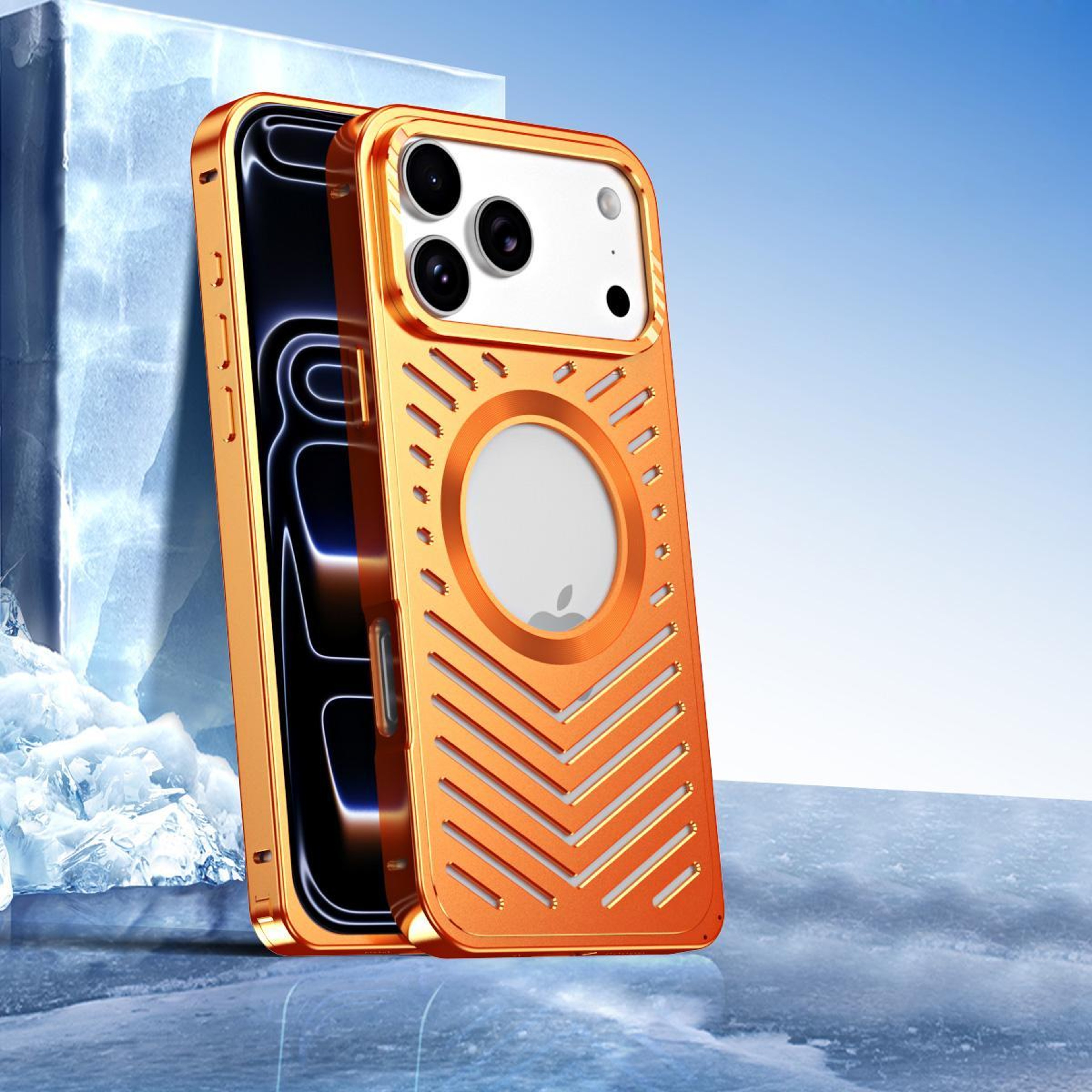 IPhone 18 Pro  Cooling Phone Case With MagSafe Magnetic Metal Protection 0