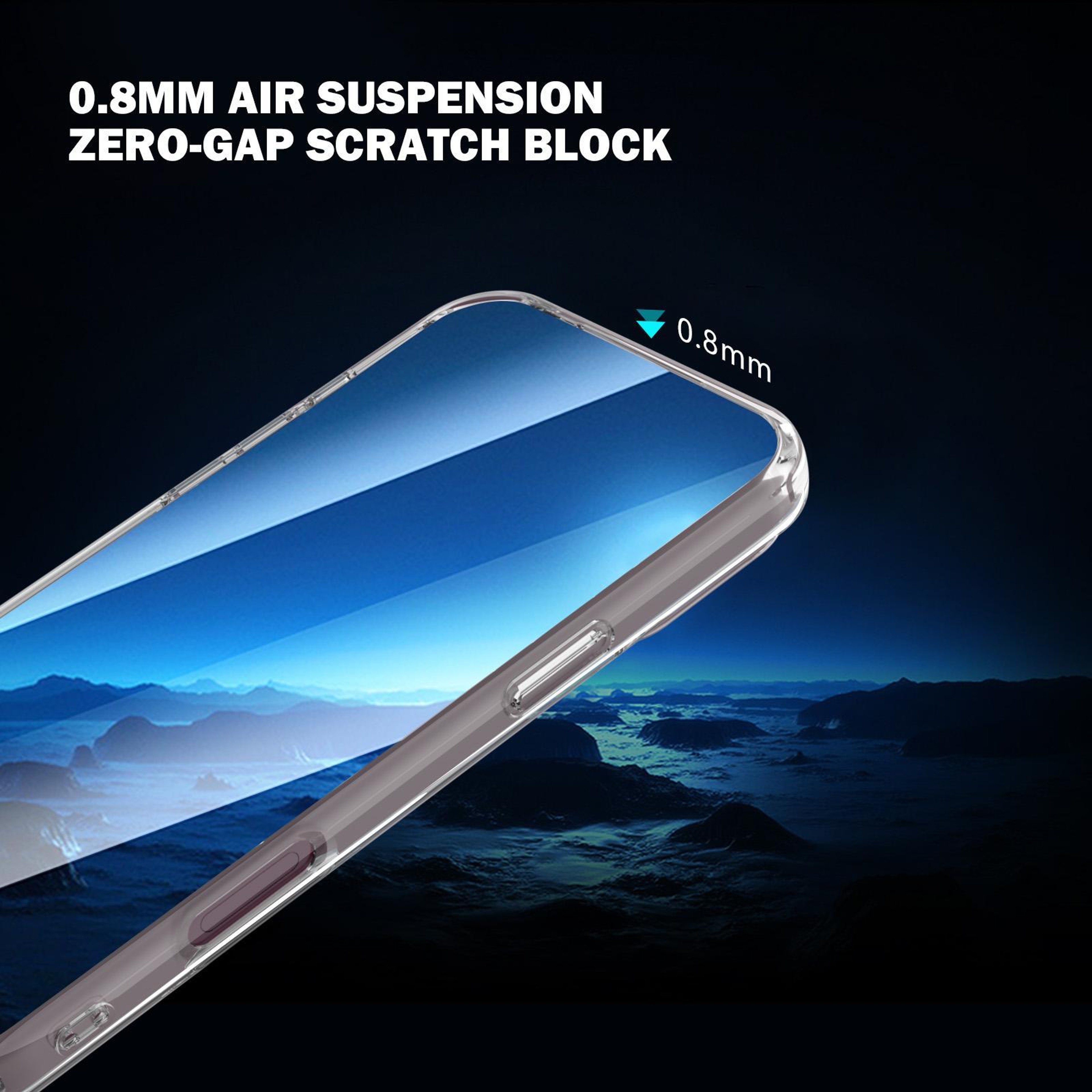 LeReach Clear iPhone 18 Pro Shockproof Hybrid Case – view 12