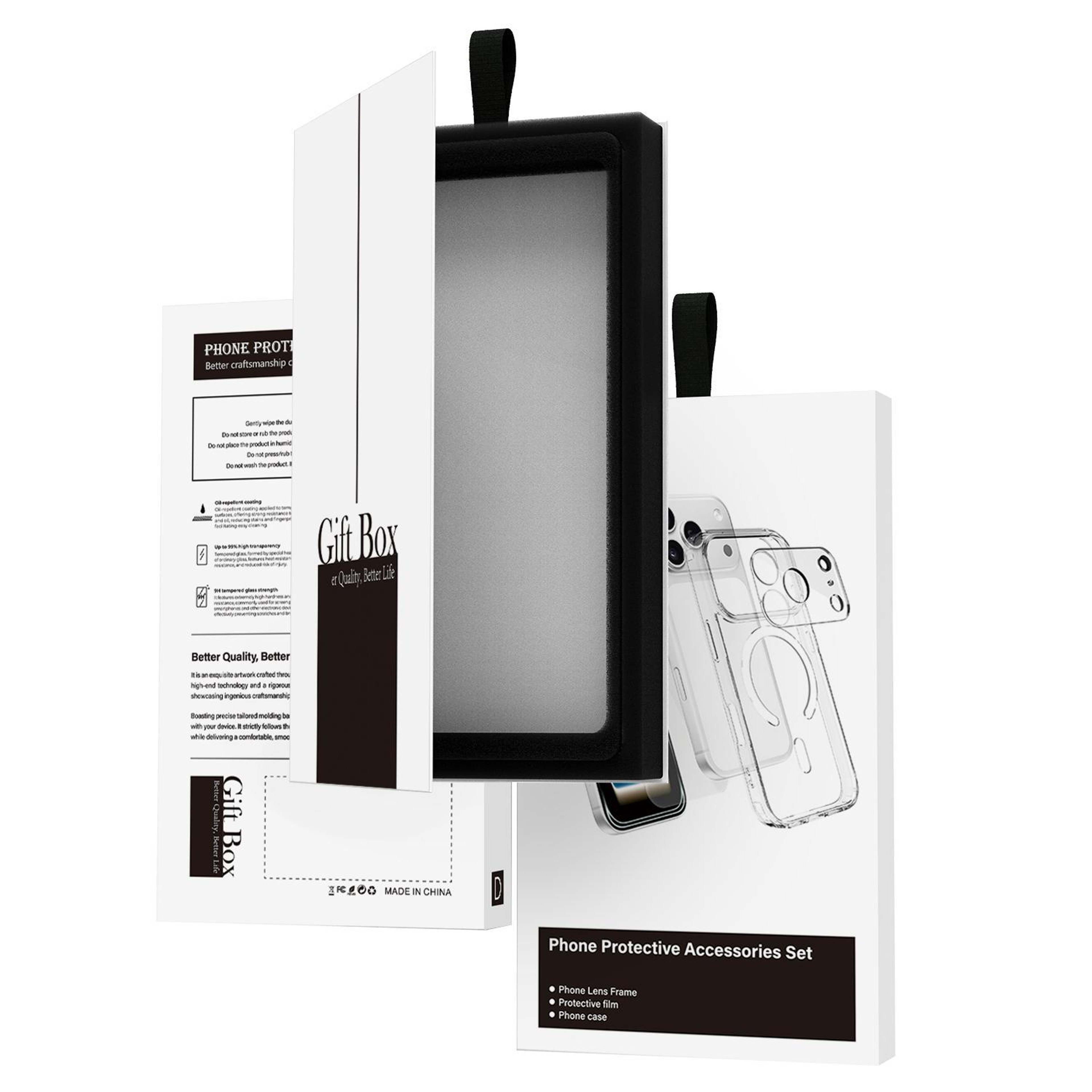 iPhone 18 Pro 3-in-1 Clear MagSafe Case with Tempered Glass and Lens Protector – view 9