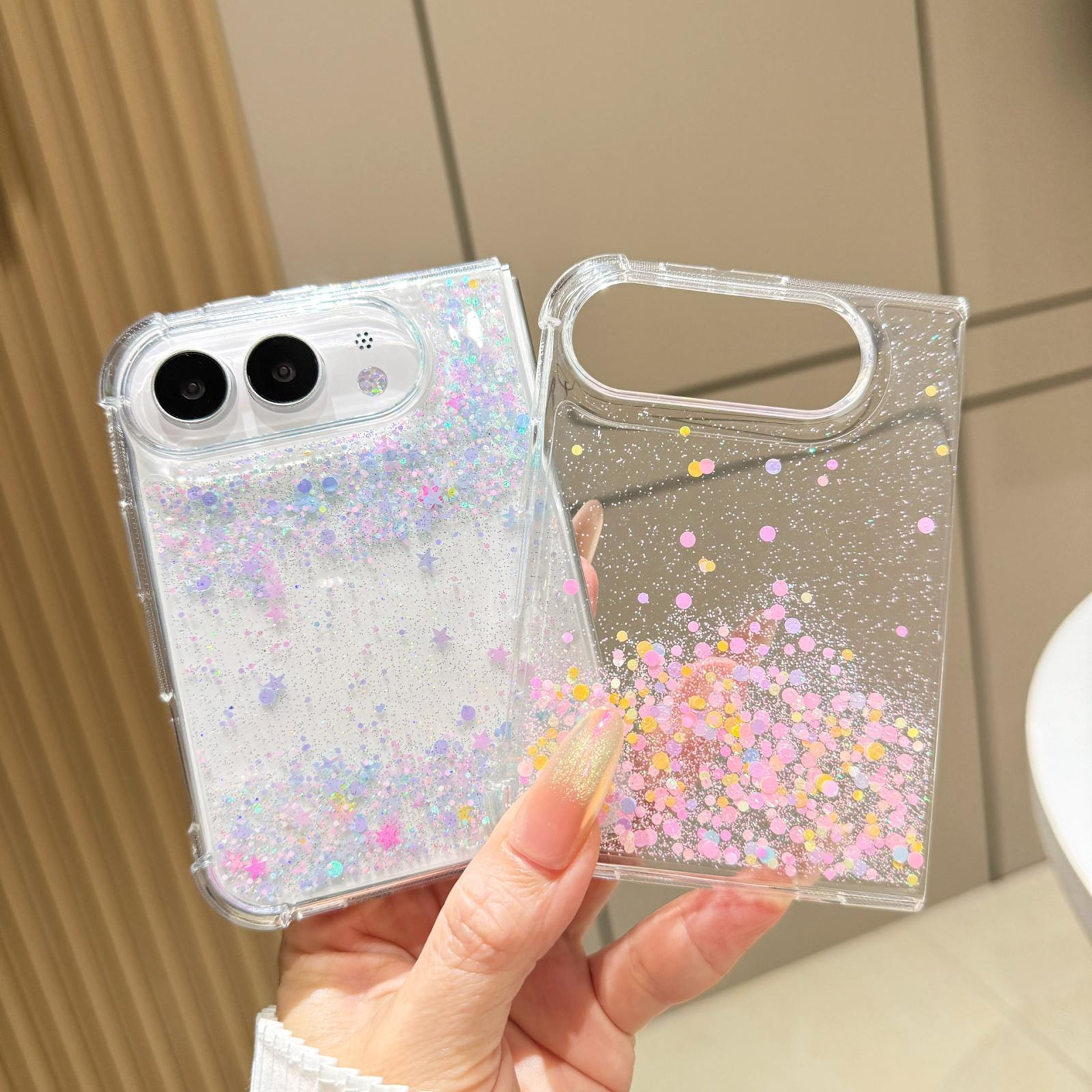 Gradient Sequin iPhone Glitter Case with Soft TPU Protective Cover – view 4