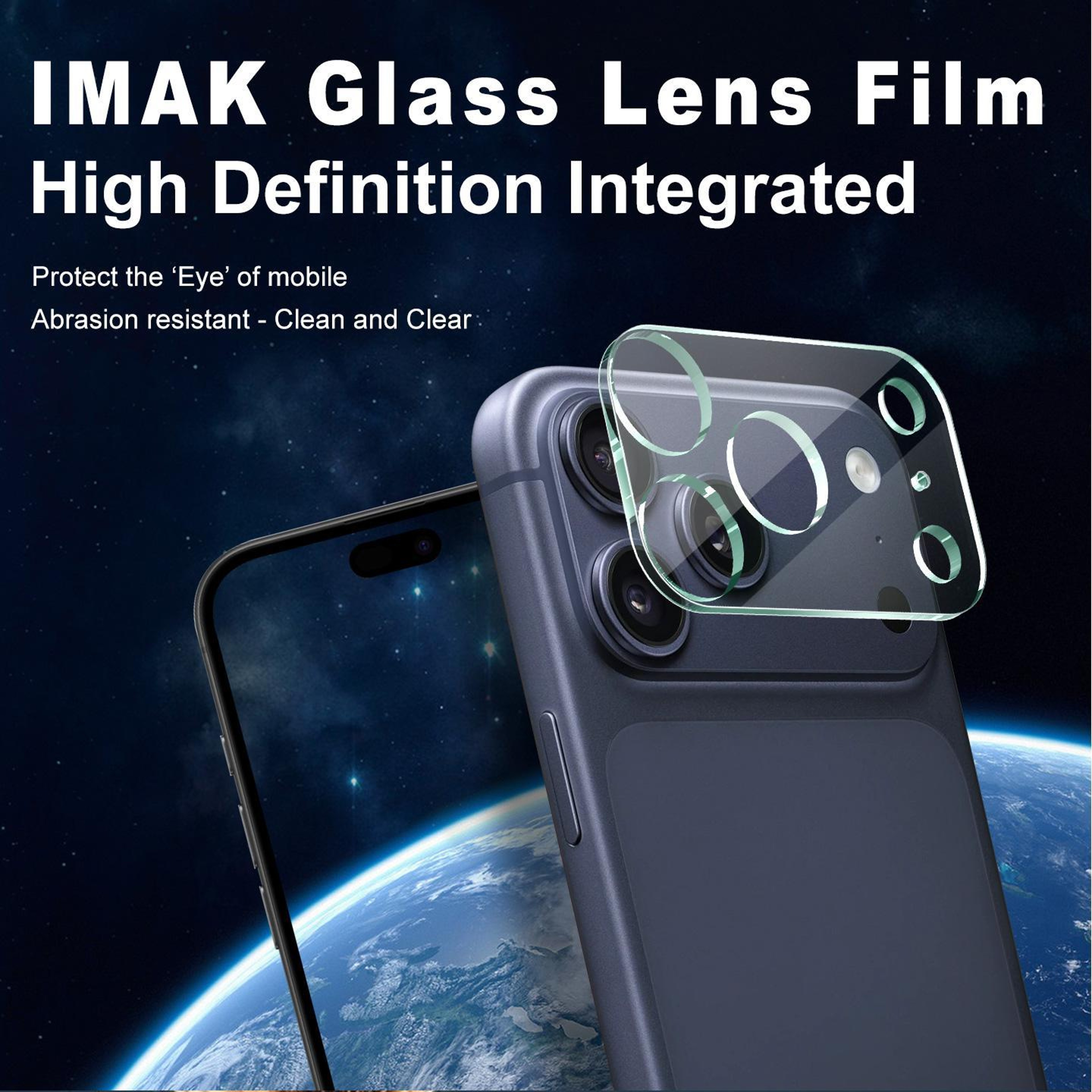 IMAK iPhone 18 Pro Camera Lens Protector Tempered Glass Full-Cover Film – view 2