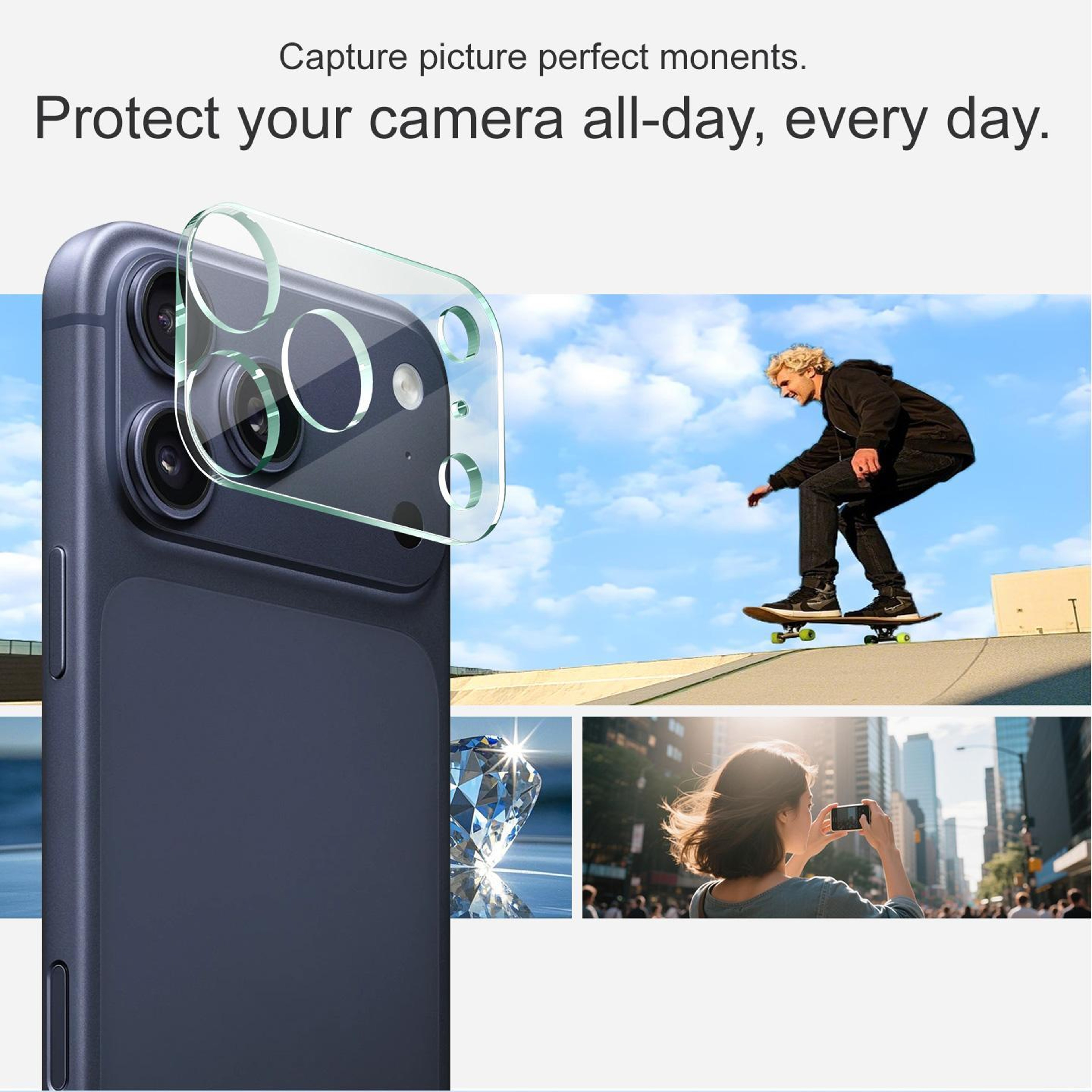 IMAK IPhone 18 Pro Max Camera Lens Protector With Tempered Glass Camera Protector 4