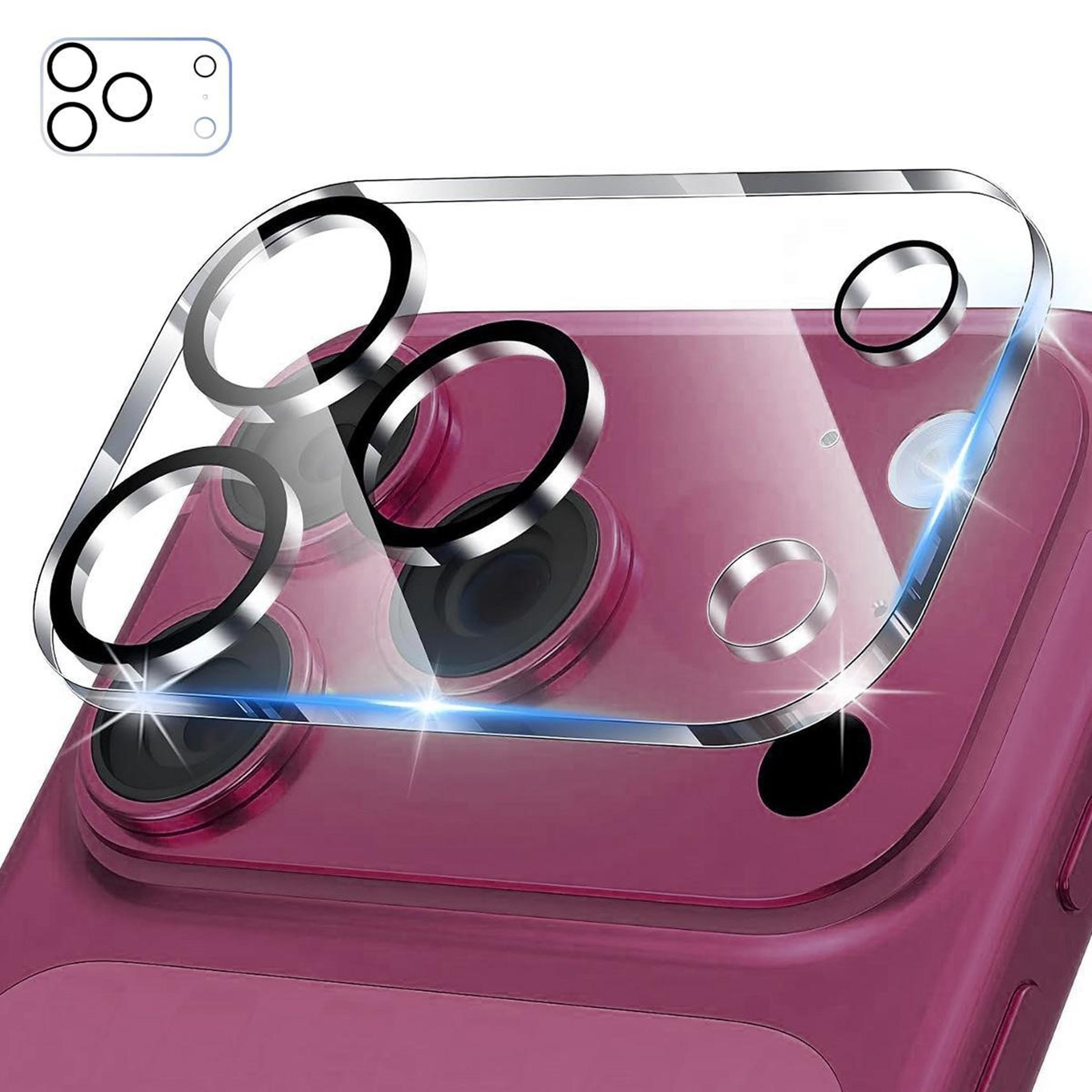 ENKAY Hat-Prince iPhone 18 Pro Max Camera Lens Protector 9H Tempered Glass – view 1
