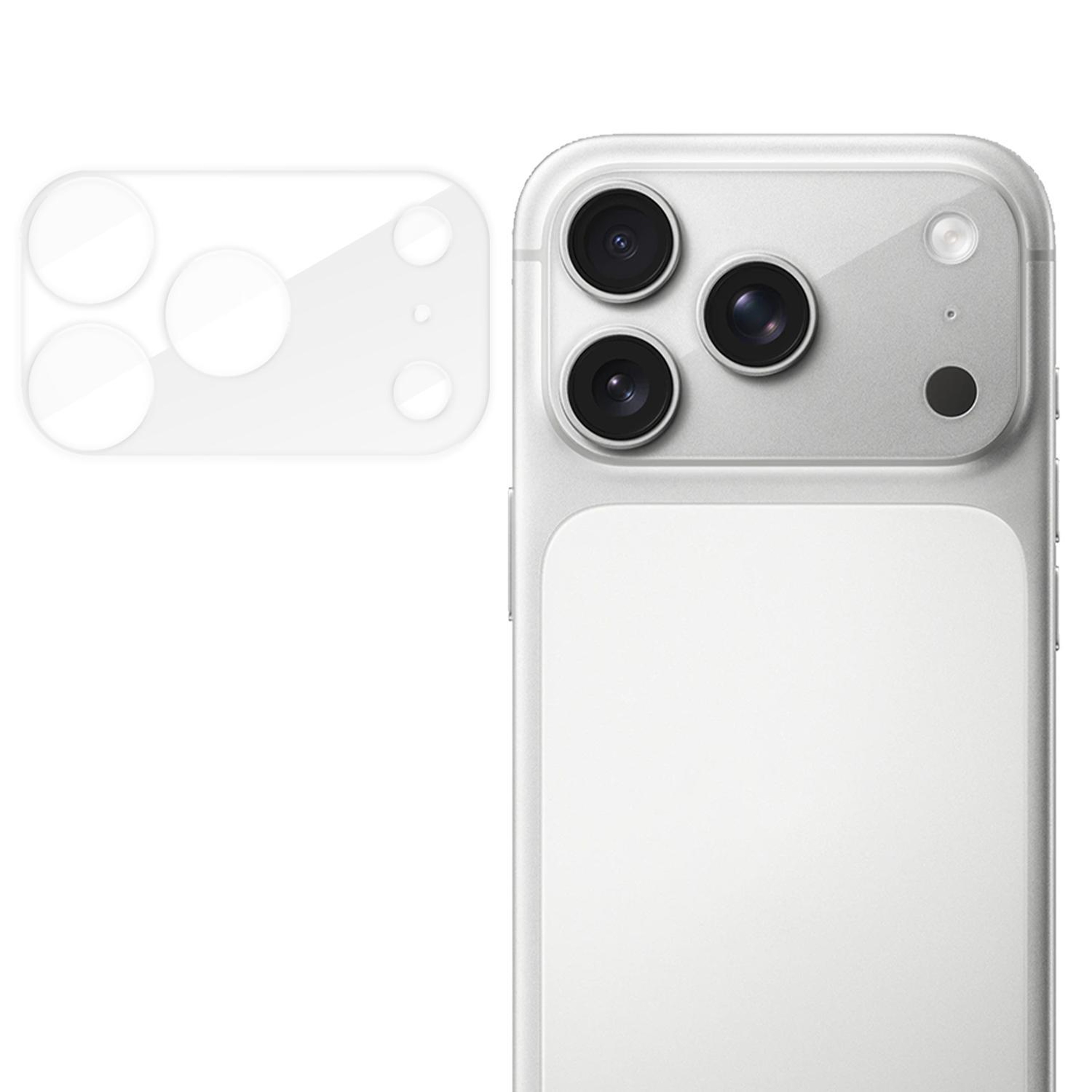 Kalebol iPhone 18 Pro Camera Lens Protector 9H Tempered Glass with AR Anti-Fingerprint Coating – view 1