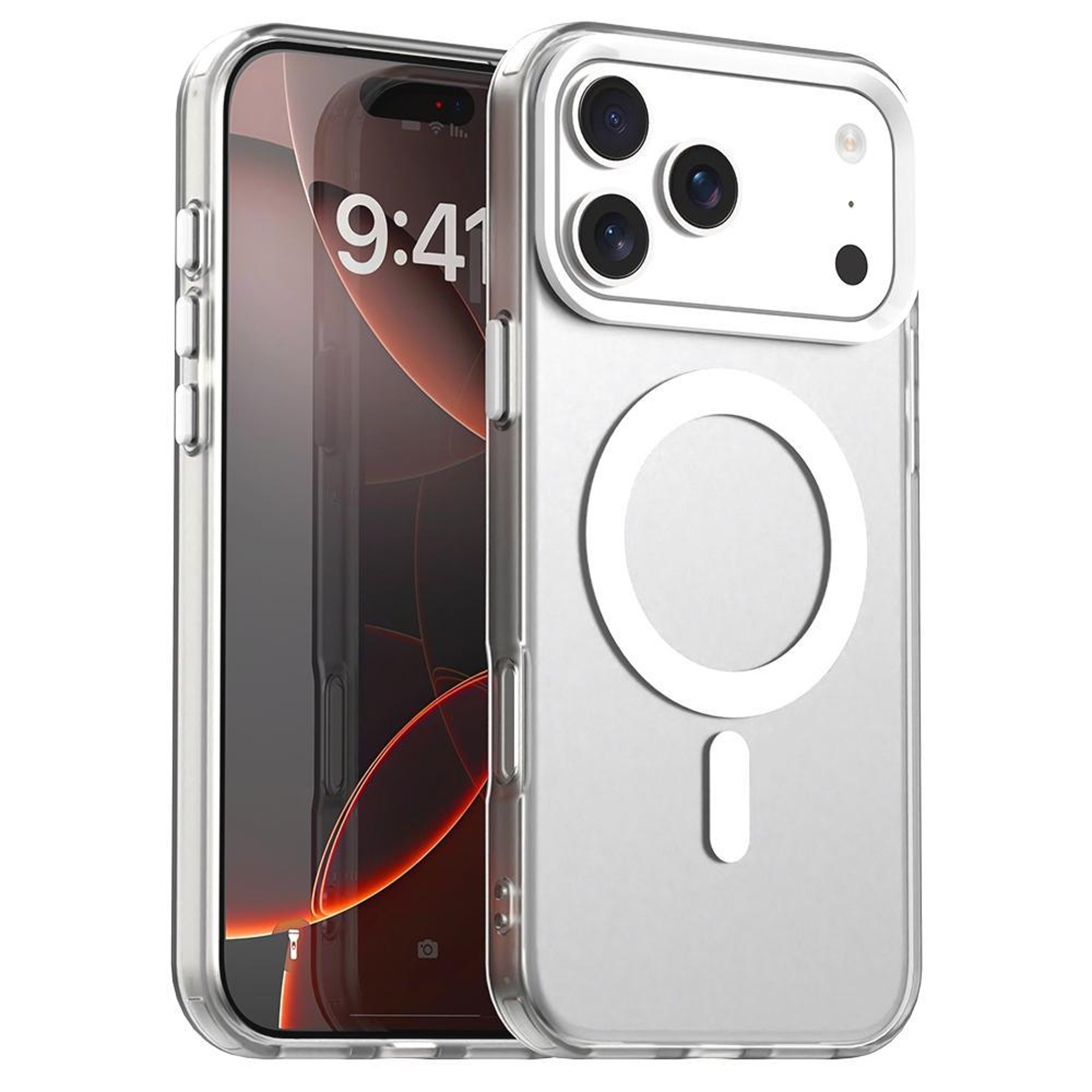 Candy MagSafe IPhone 18 Pro Hybrid PC TPU Protective Case 0