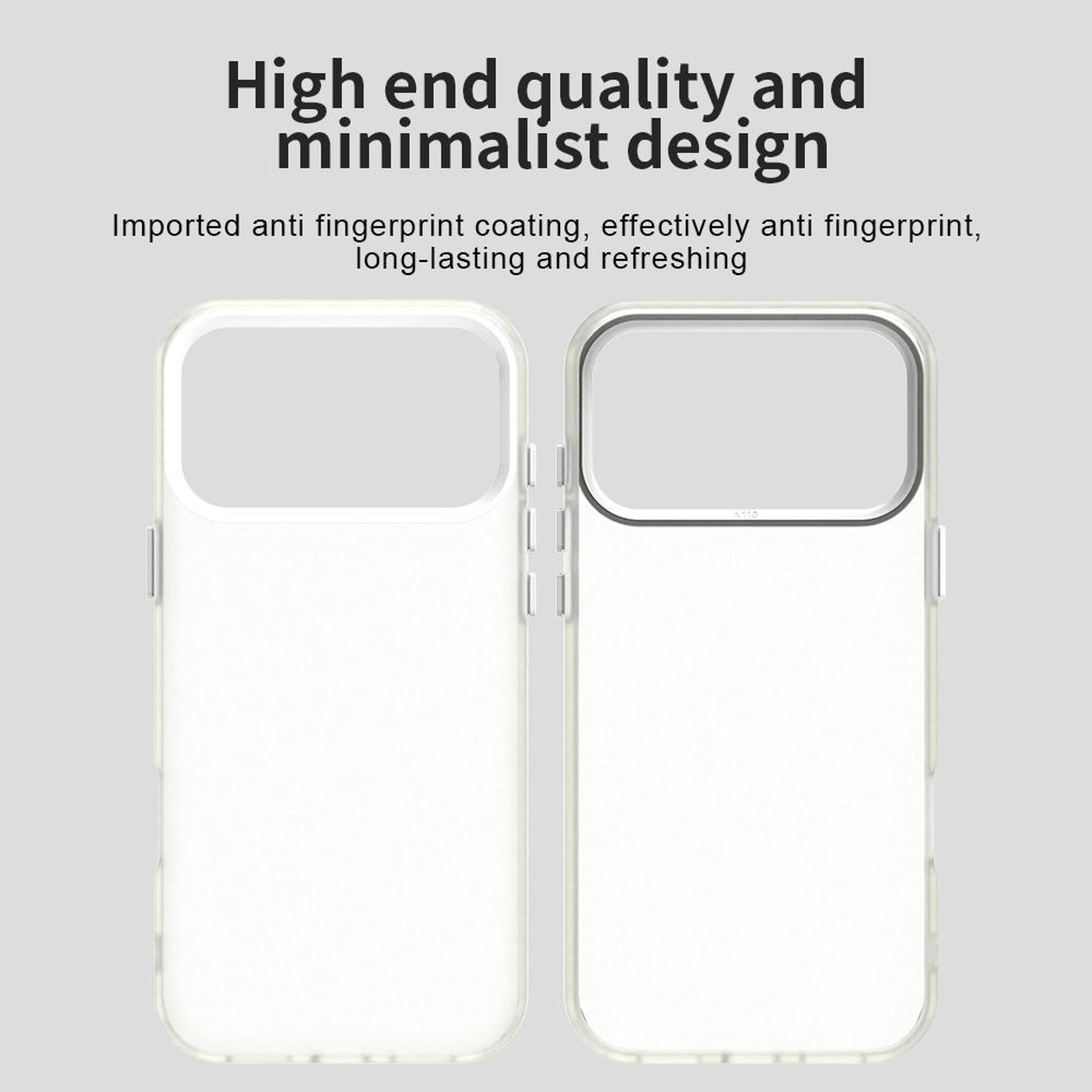 IPhone 18 Pro Max Shockproof Hybrid PC TPU Case  Slim White Protective Cover 3