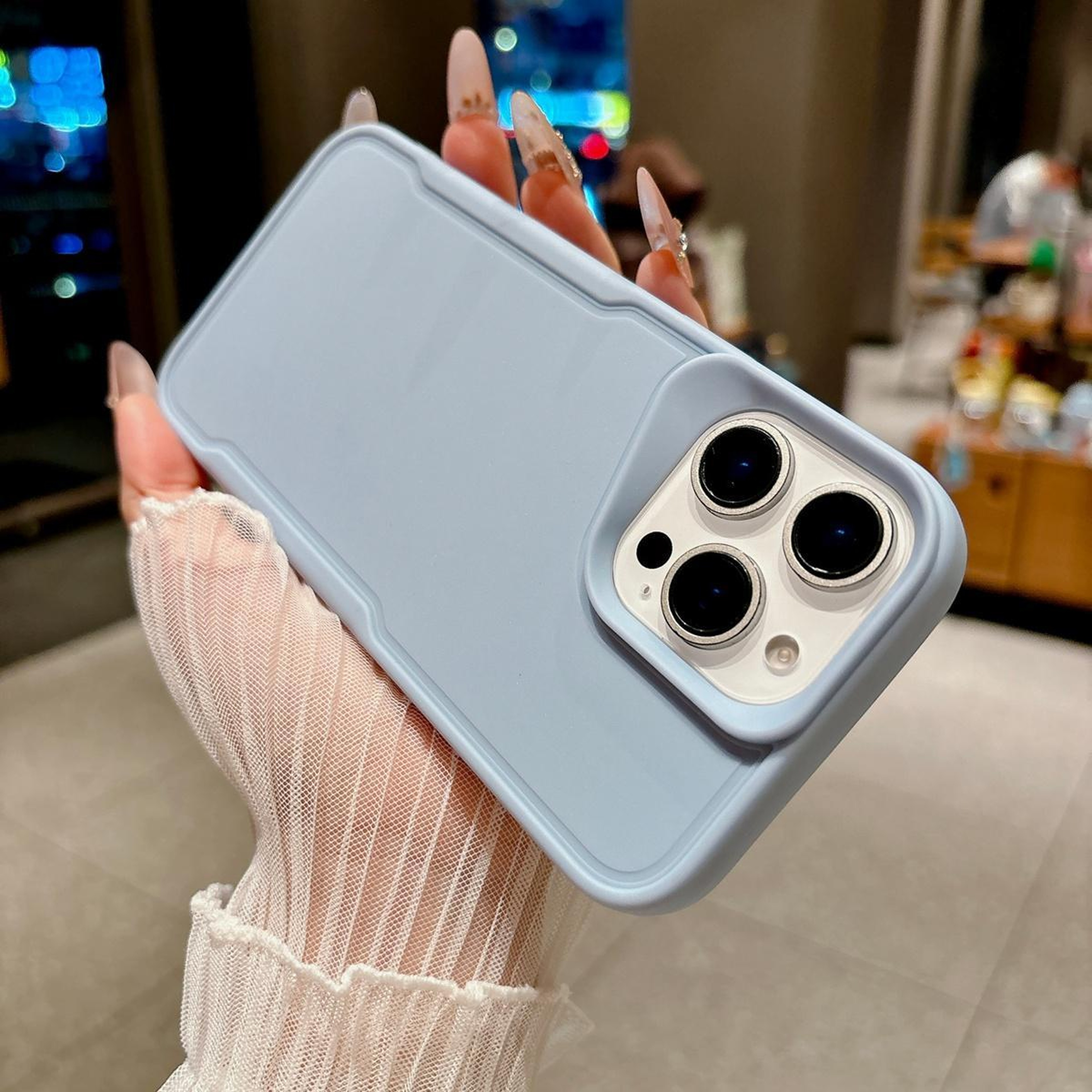 Slim IPhone 18 Pro Case Soft TPU Shockproof Protective Cover With Raised Screen And Camera Edges 3