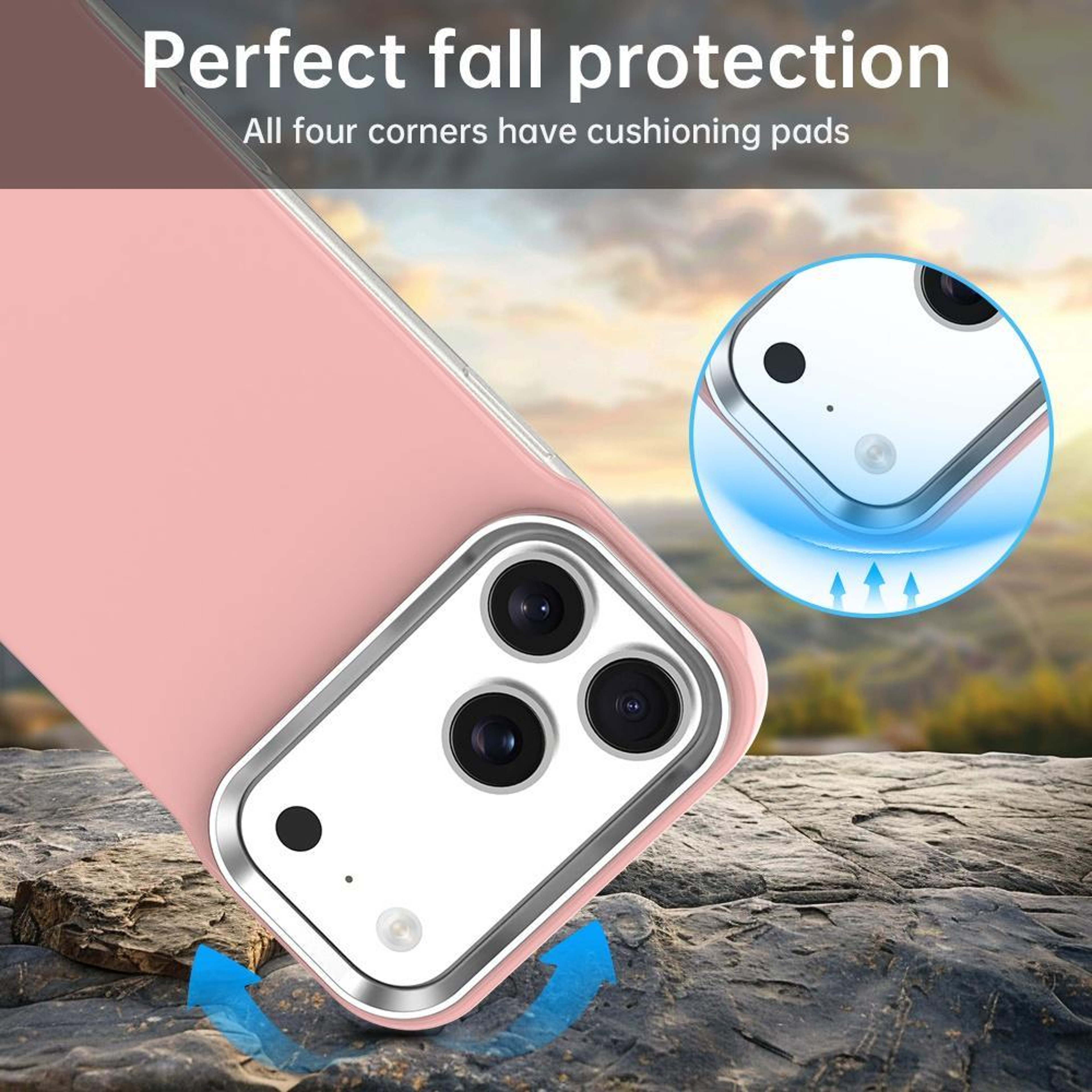 IPhone 18 Pro Ultra Slim Phone Case With Shockproof Corner Protection And Raised Camera Guard 2