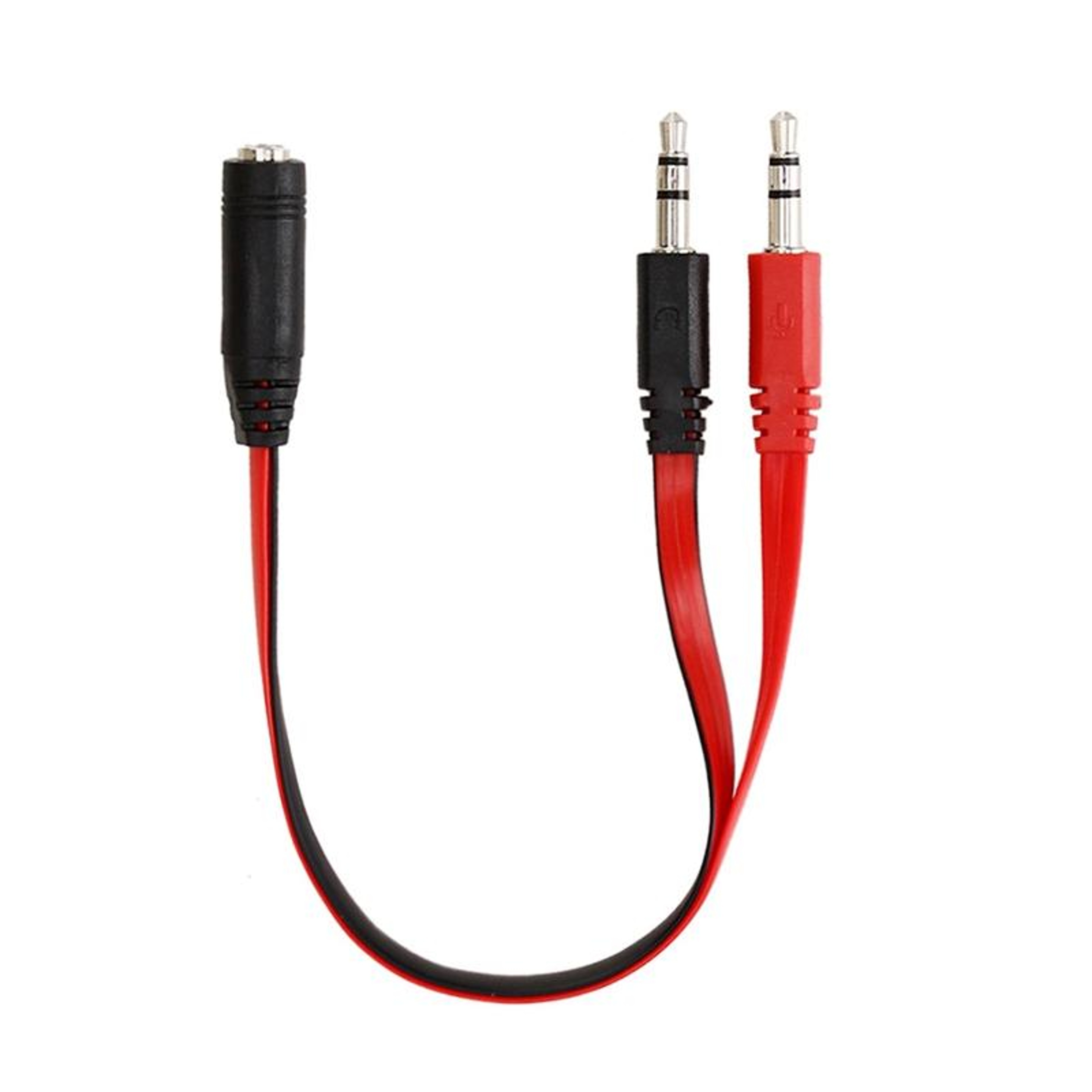 22cm 3.5mm Headset Splitter Headphone Mic Adapter for PC and Laptop – view 2