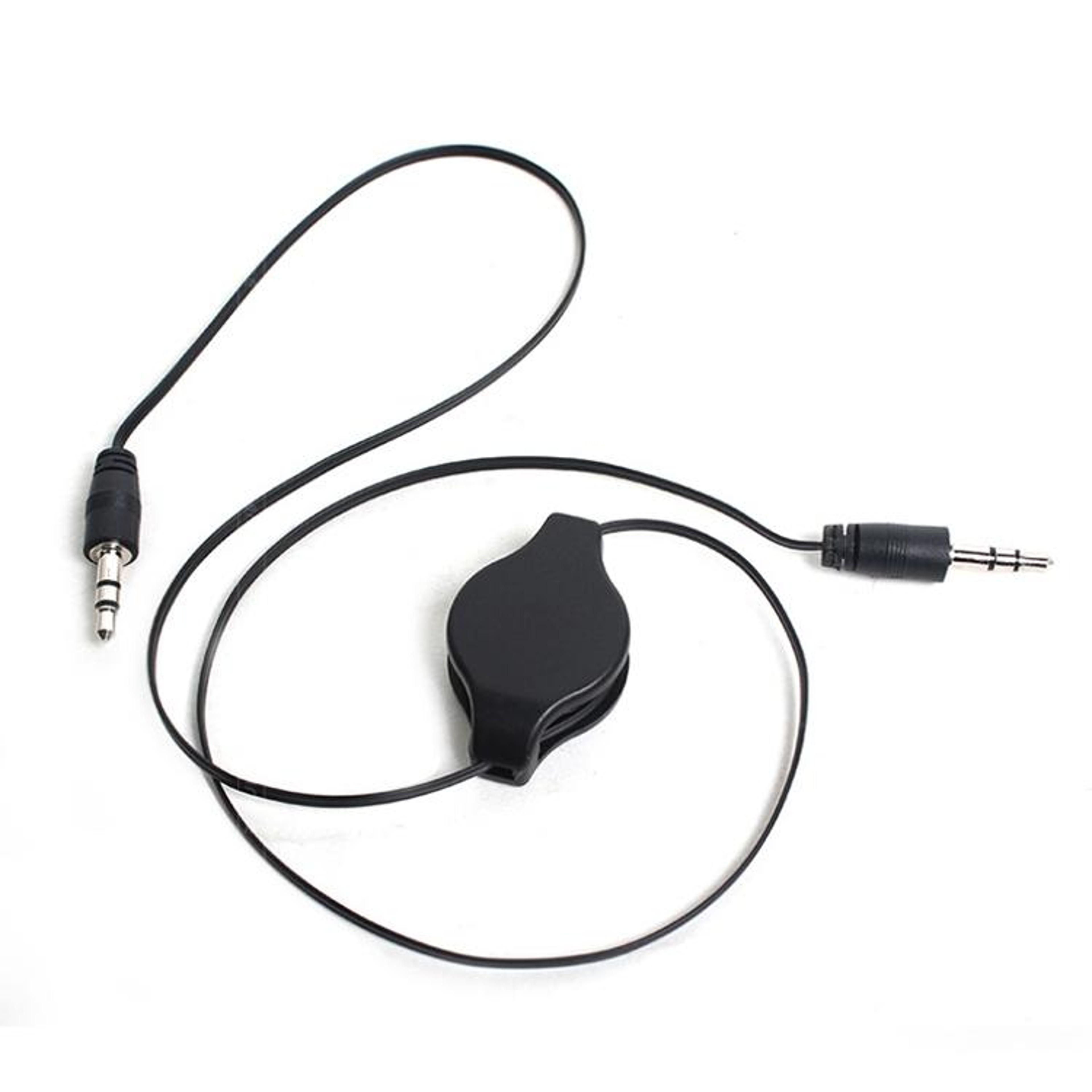 Retractable Aux Cable 3.5mm, 11–80cm Tangle-Free Audio Cord for Car, Home Stereo, Phones & MP3 Players – view 4