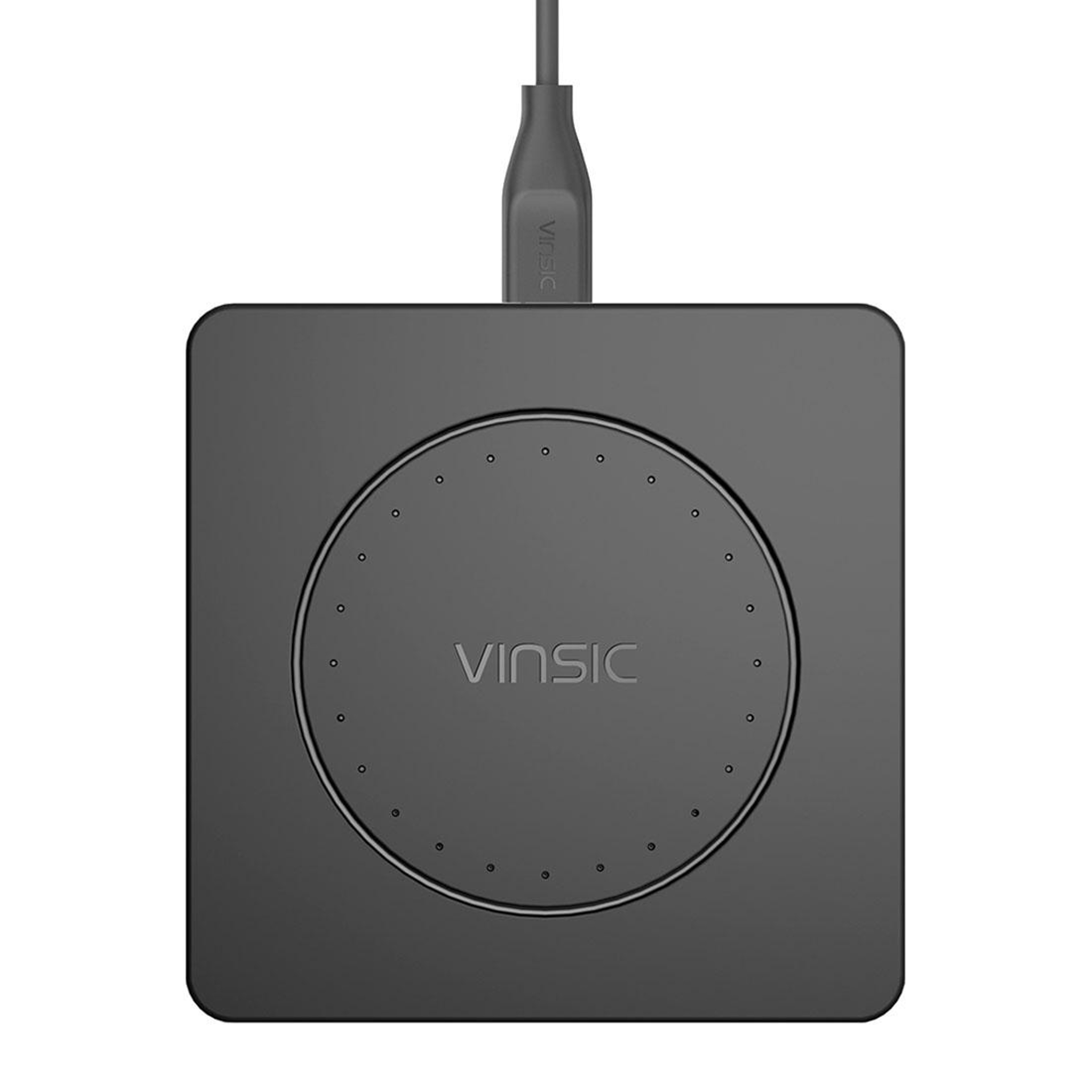 Vinsic Qi Wireless Charger Pad 5V 1A Portable Charging Mat for Qi-Enabled Phones – view 2