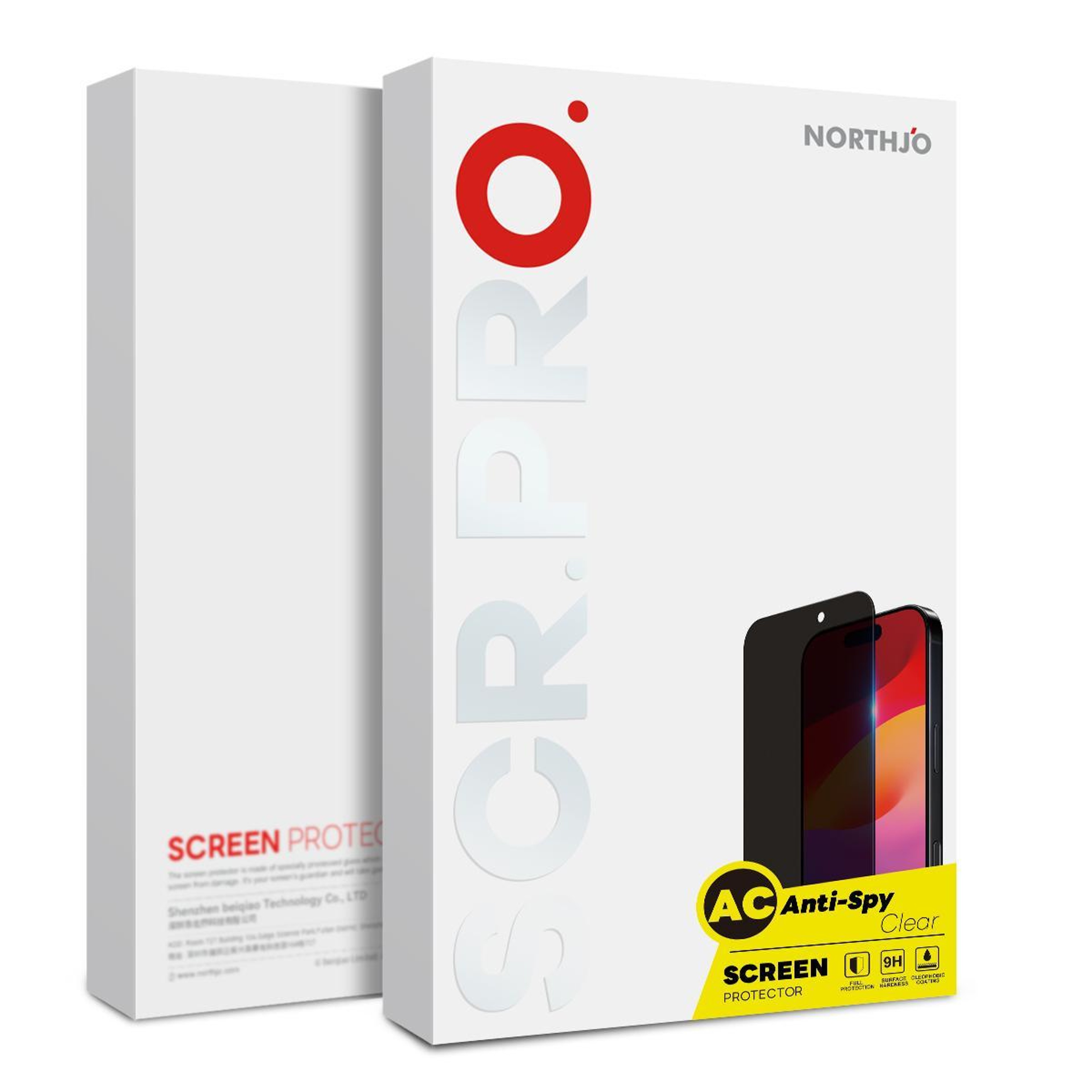iPhone 18 Pro Privacy Screen Protector 0.3mm 28° Anti-Spy 9H Tempered Glass – view 4