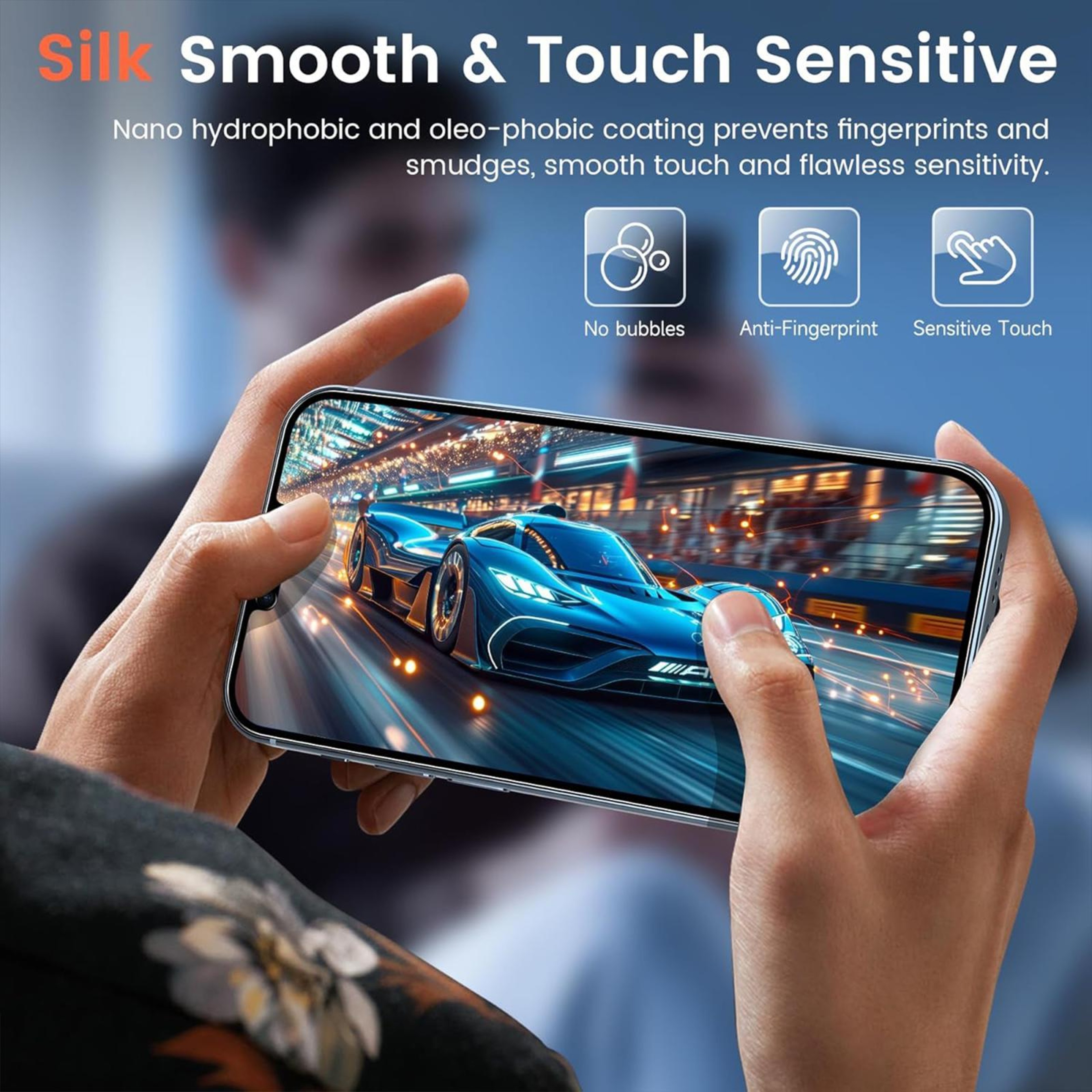 Kalebol iPhone 18 Pro Max Privacy Screen Protector 9H+ Full-Coverage Tempered Glass – view 11