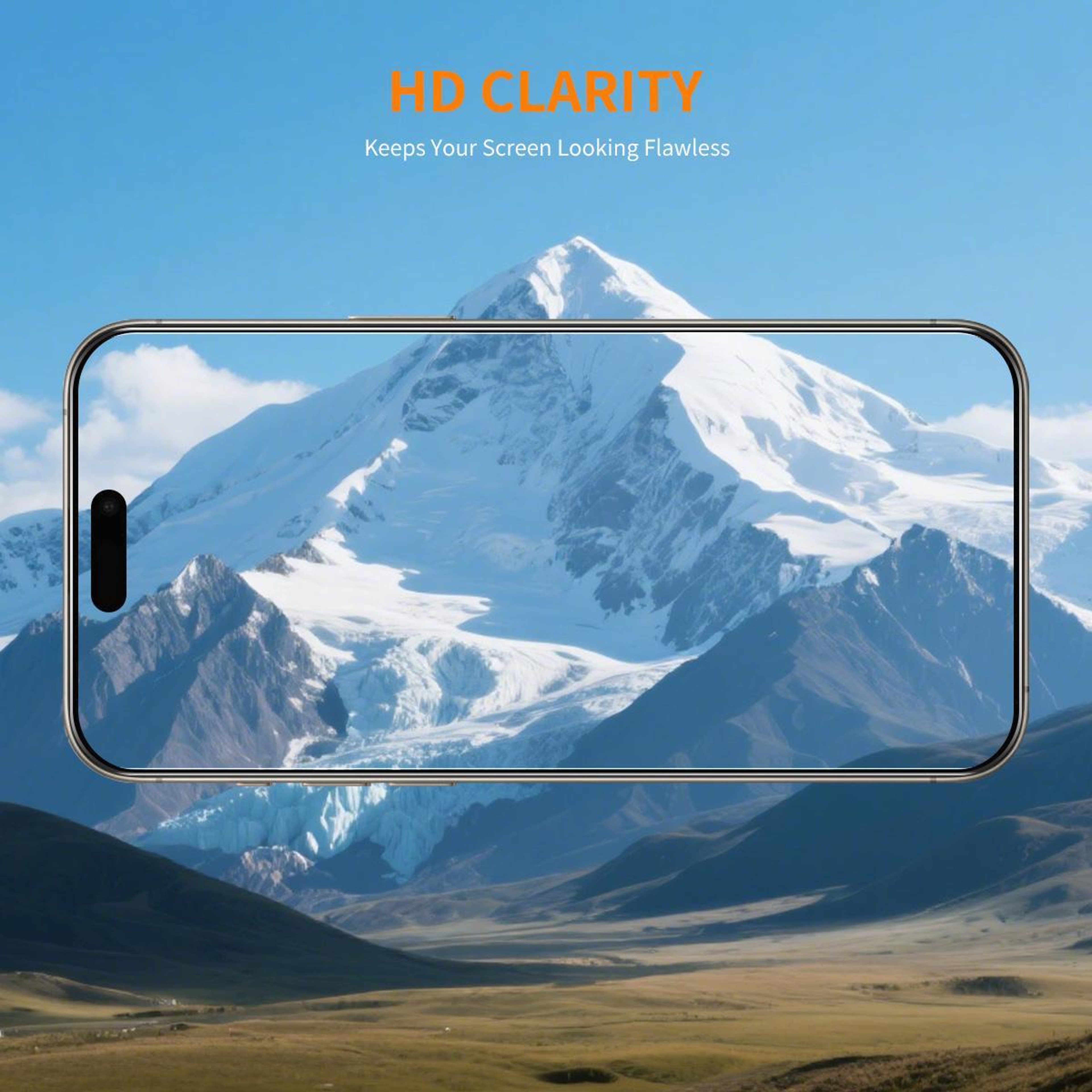 iPhone 18 Pro Max Screen Protector 9H Tempered Glass with Anti-Glare Clarity – view 6