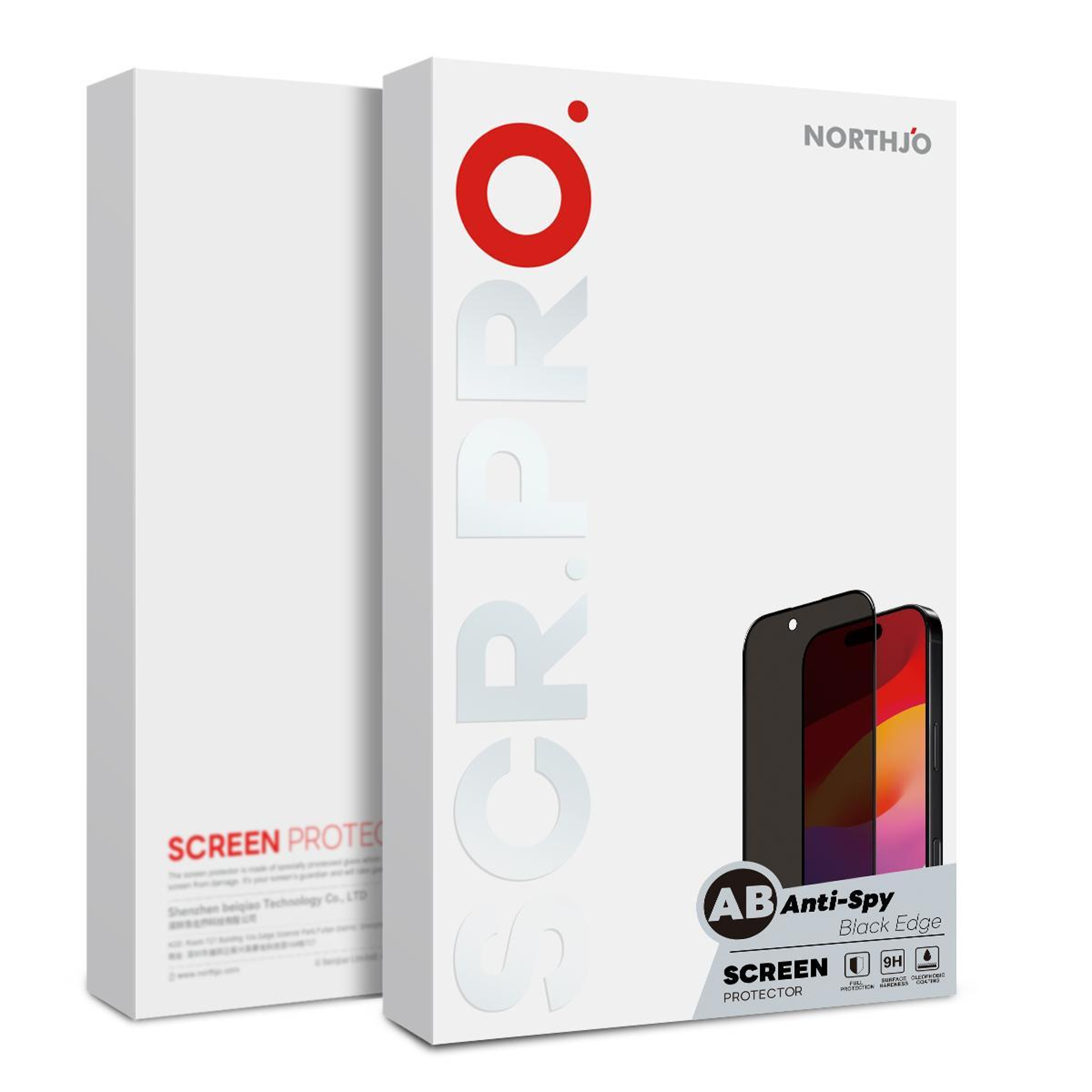 iPhone 18 Pro Max Privacy Screen Protector 28° 9H Tempered Glass – view 3