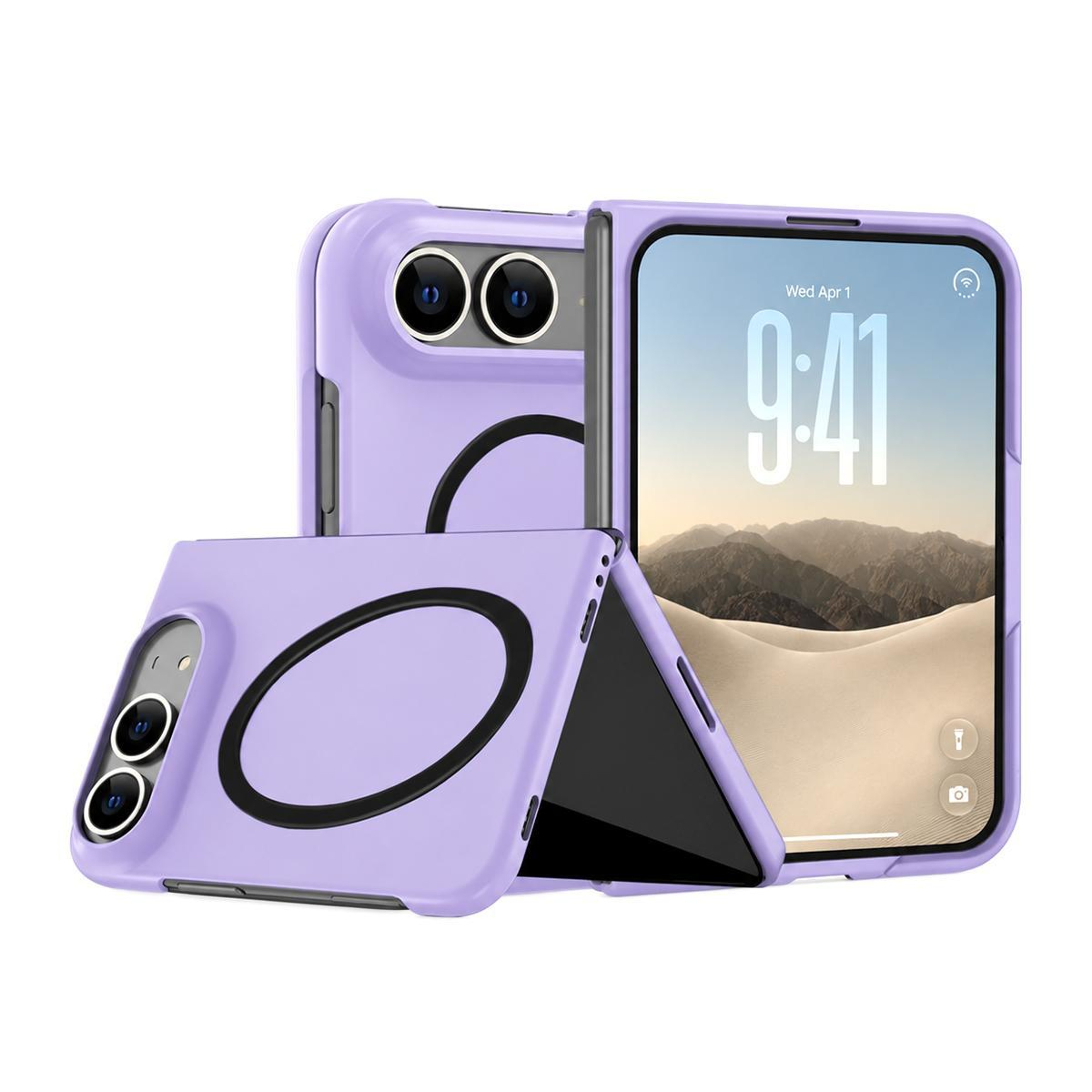iPhone Magnetic Phone Case with Flip Stand and Scratch Protection – view 9