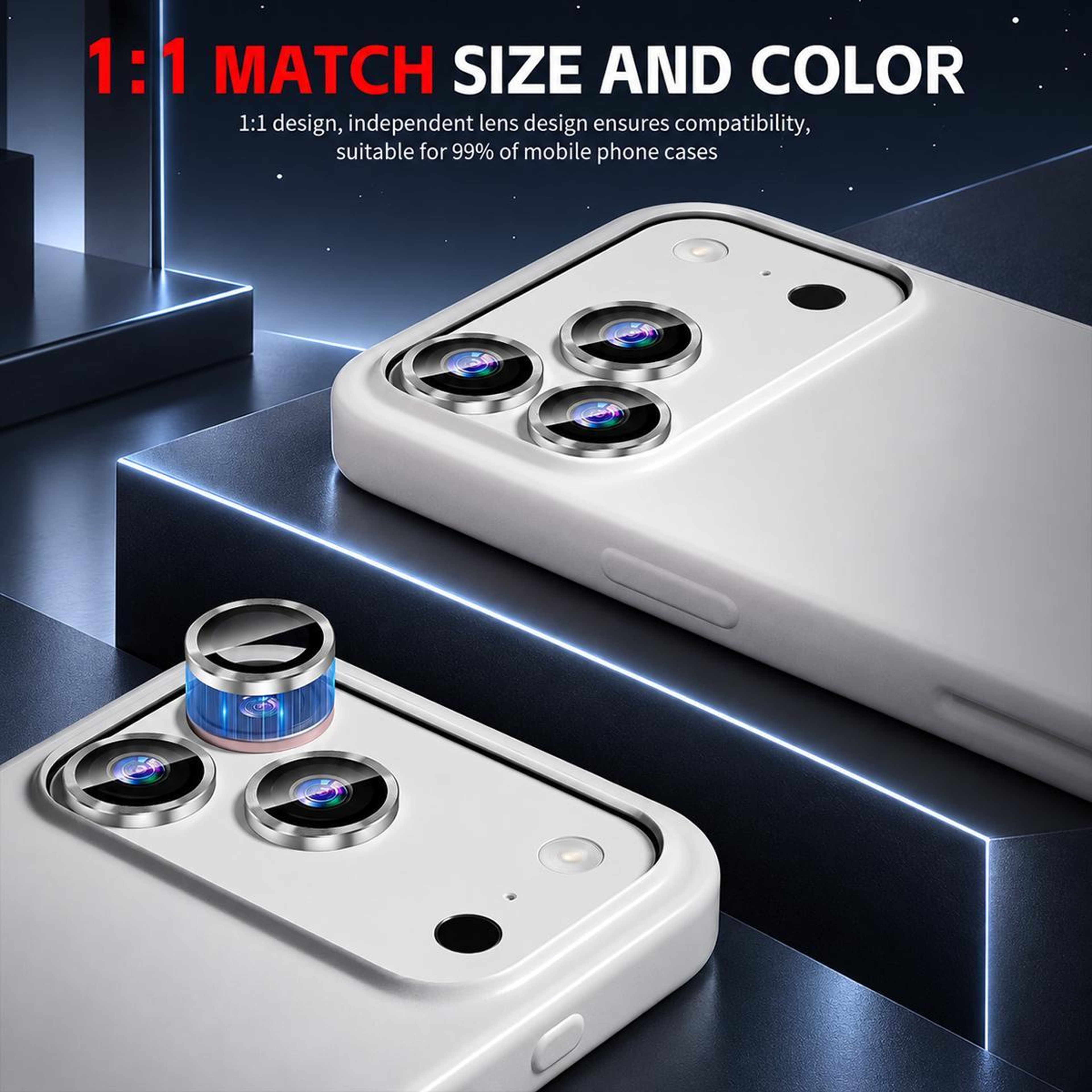 IPhone 18 Pro Max Camera Lens Protector With AntiReflection Tempered Glass 4