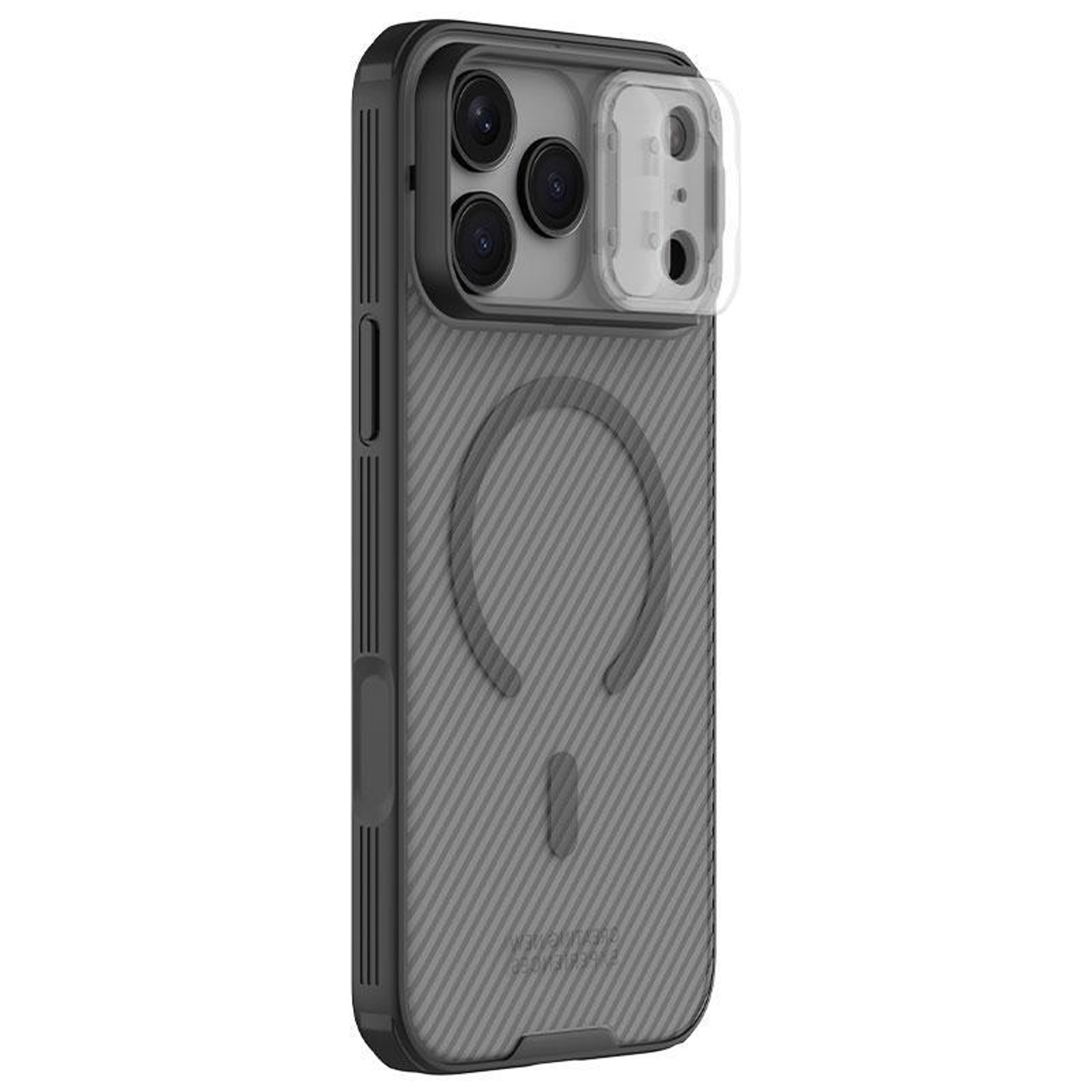 IPhone 18 Pro Max Magnetic PC Case With Sliding Camera Cover 1