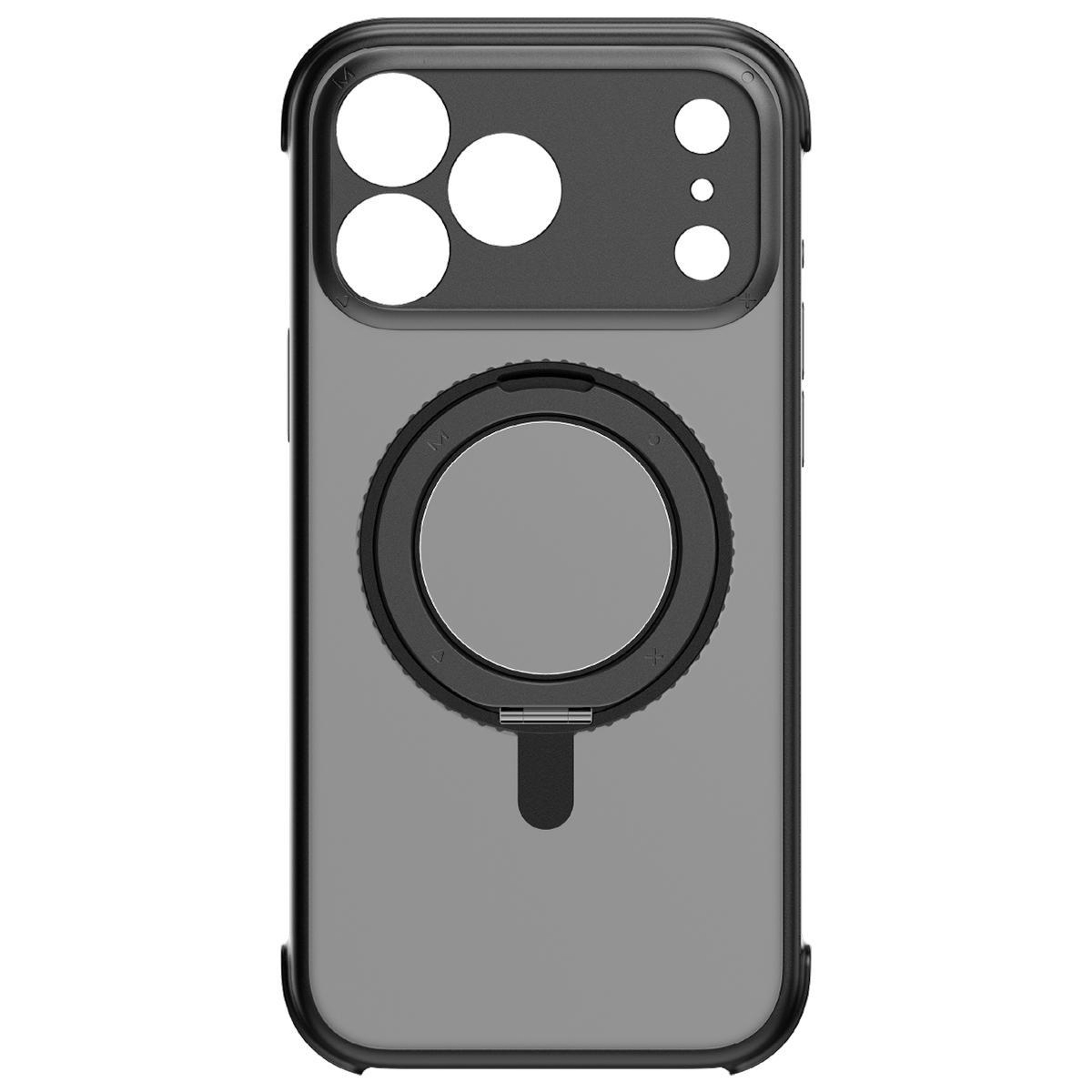 IPhone 18 Pro Max Magnetic Case With 360 Rotating Stand 1