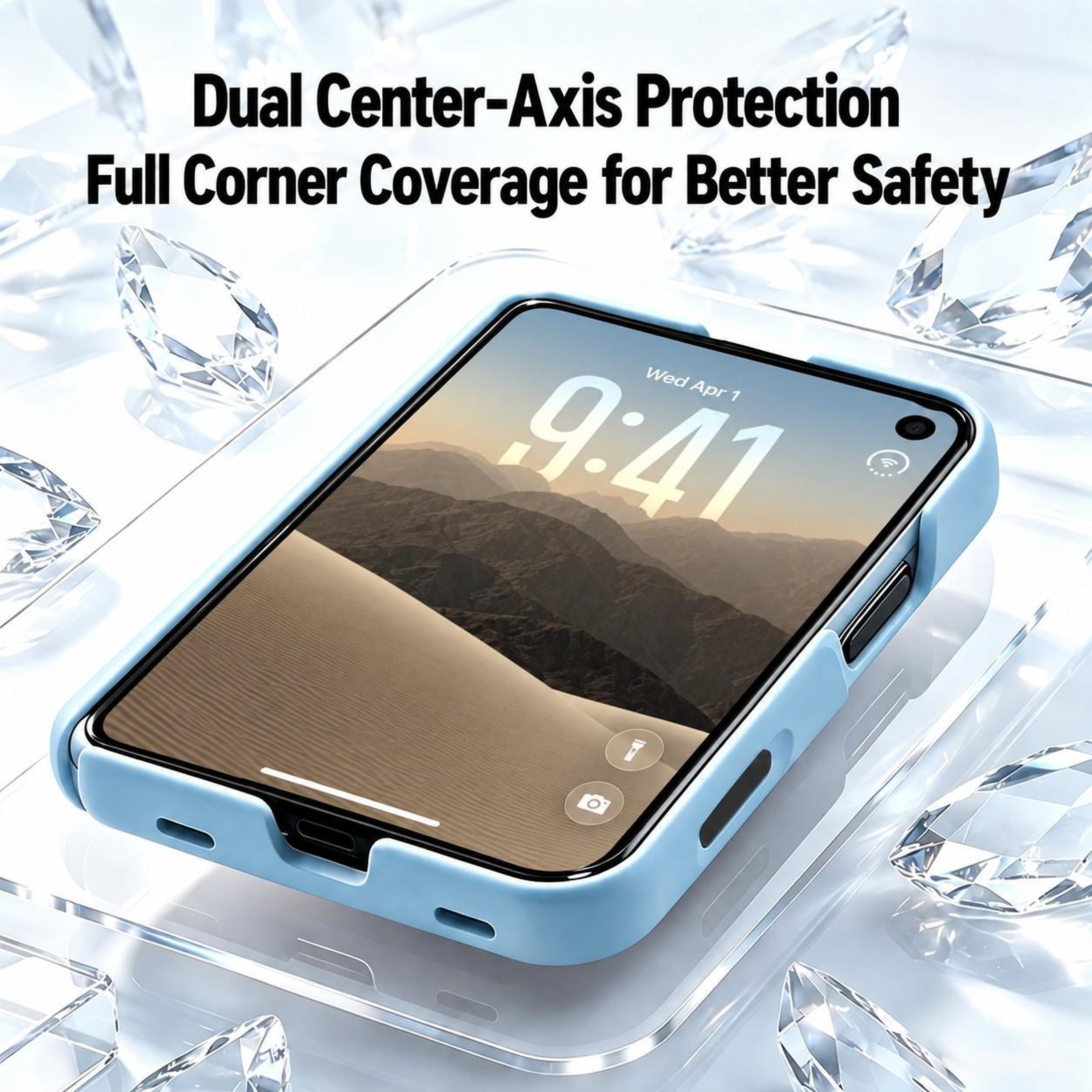 Dual Axis Liquid Silicone Wave Magnetic Phone Case – view 8