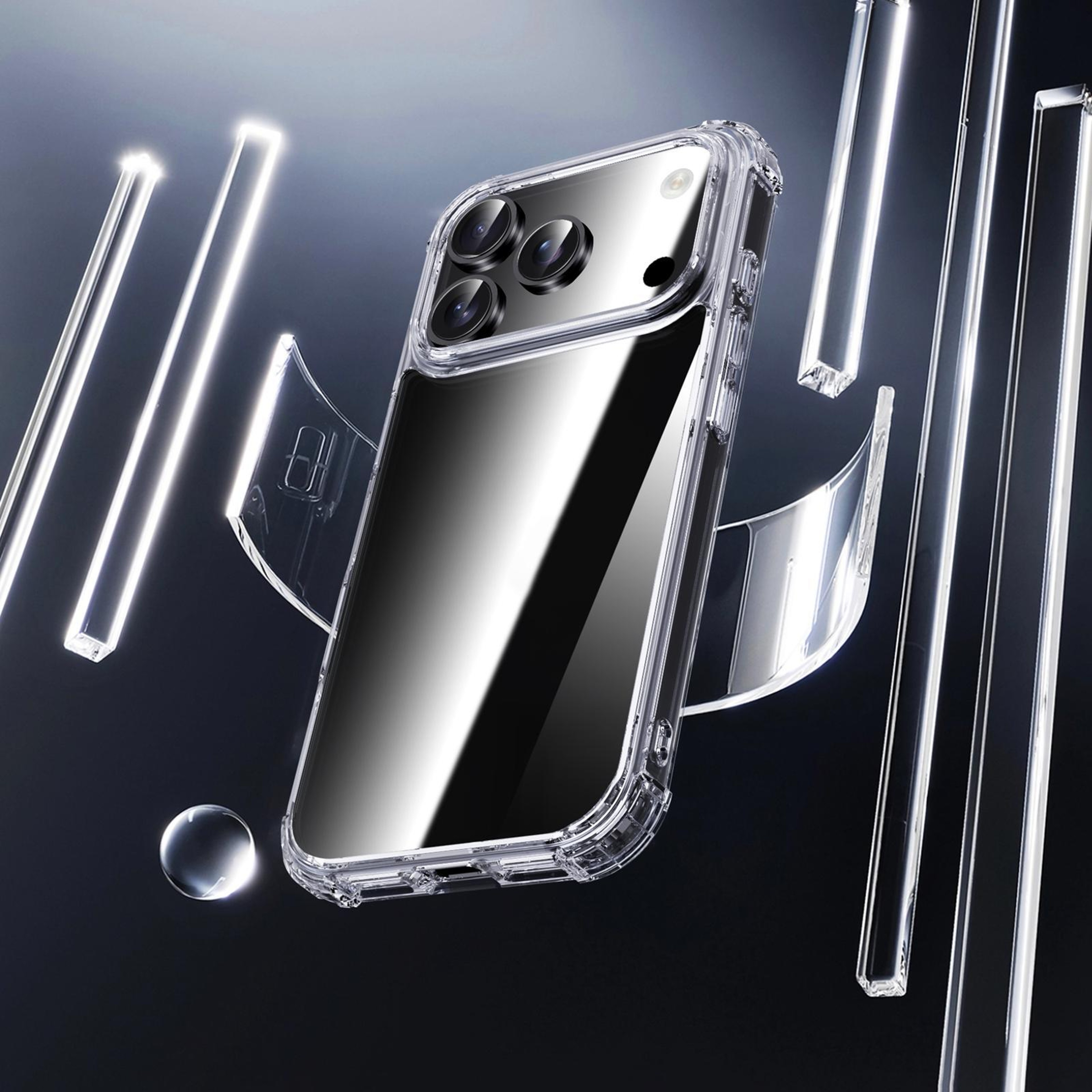 iPhone 18 Pro Max Clear Shockproof PC TPU Protective Phone Case – view 7