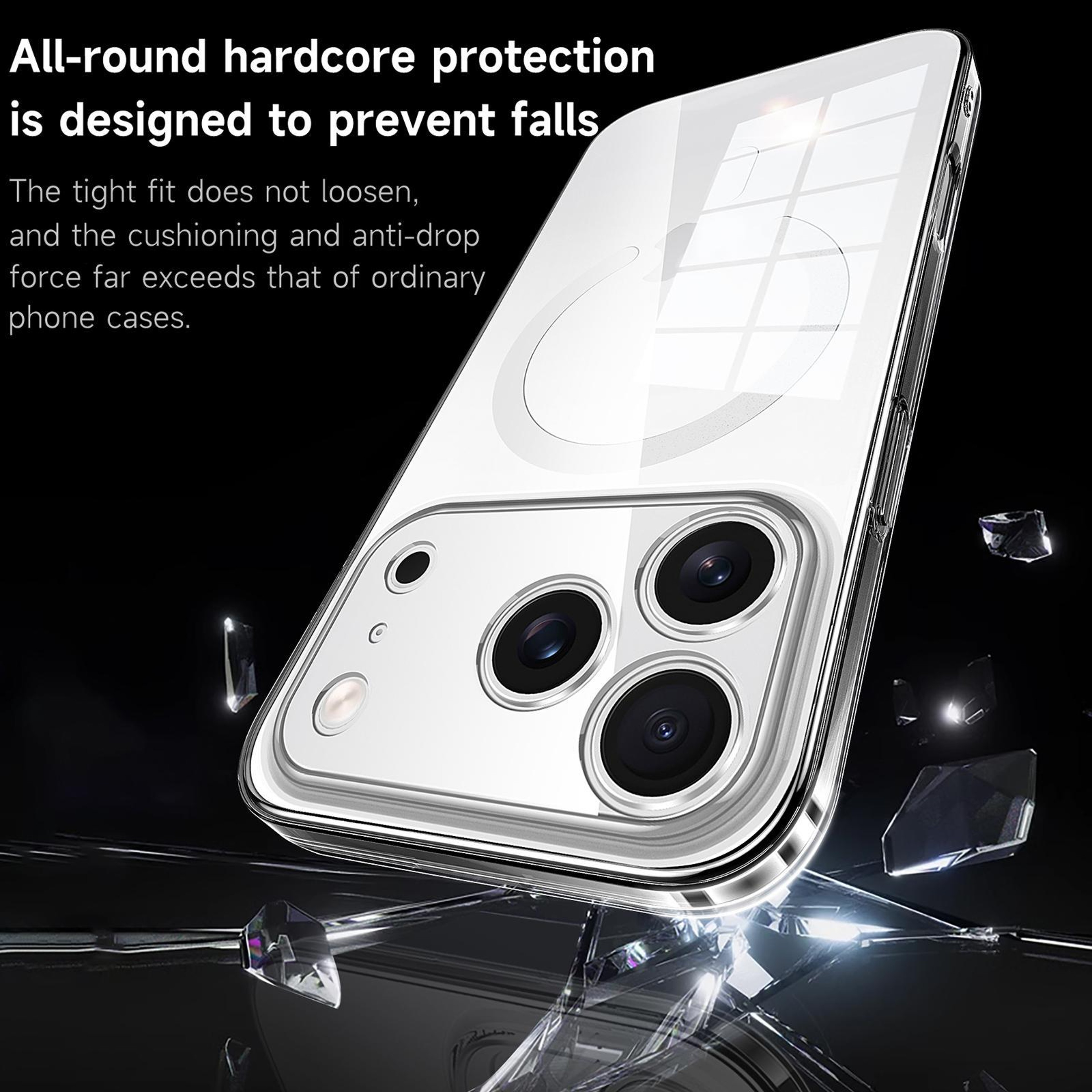Clear TPU PC Case for iPhone 18 Pro Max with Precision Fit – view 8