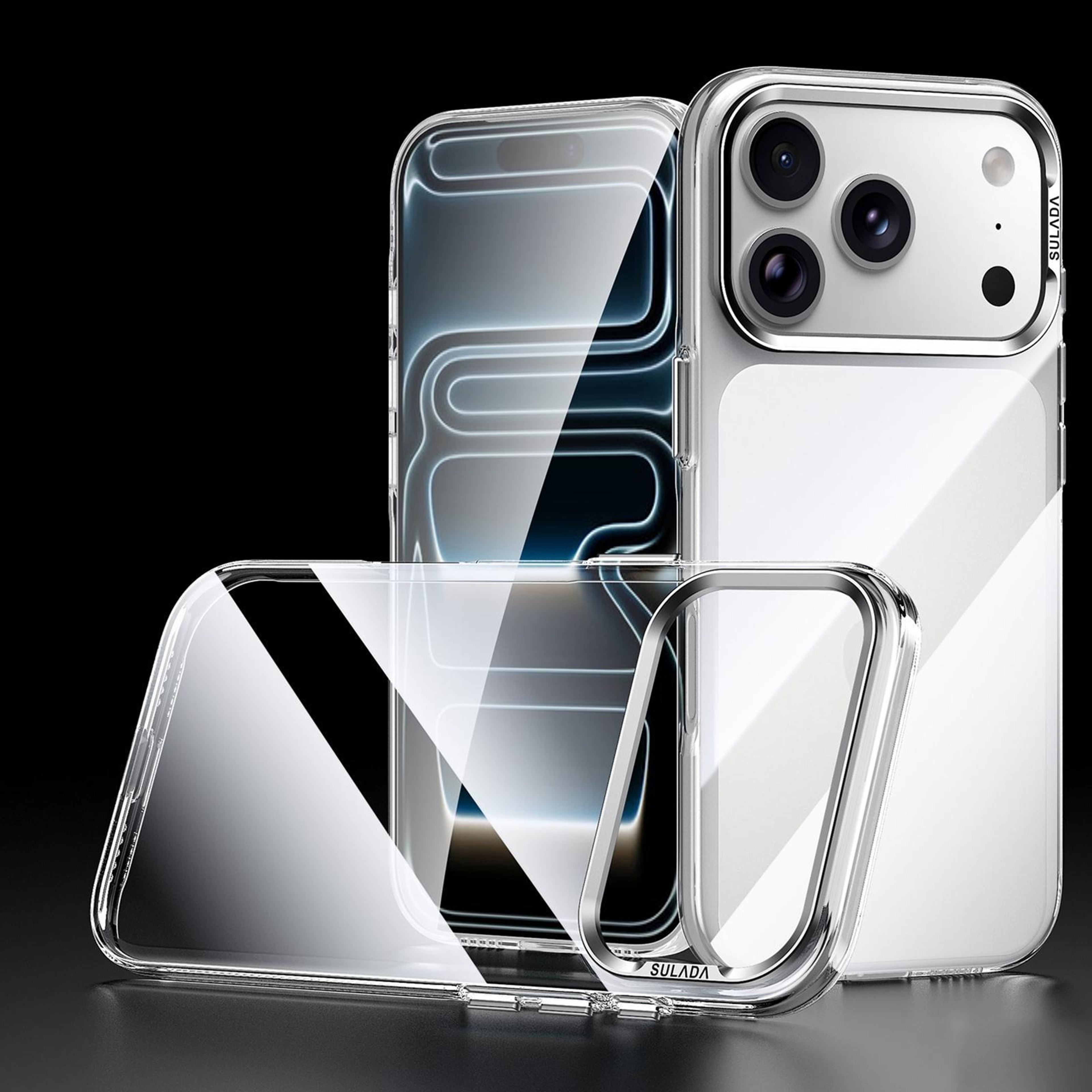 iPhone 18 Pro Max Clear PC Phone Case with Scratch Protection – view 1