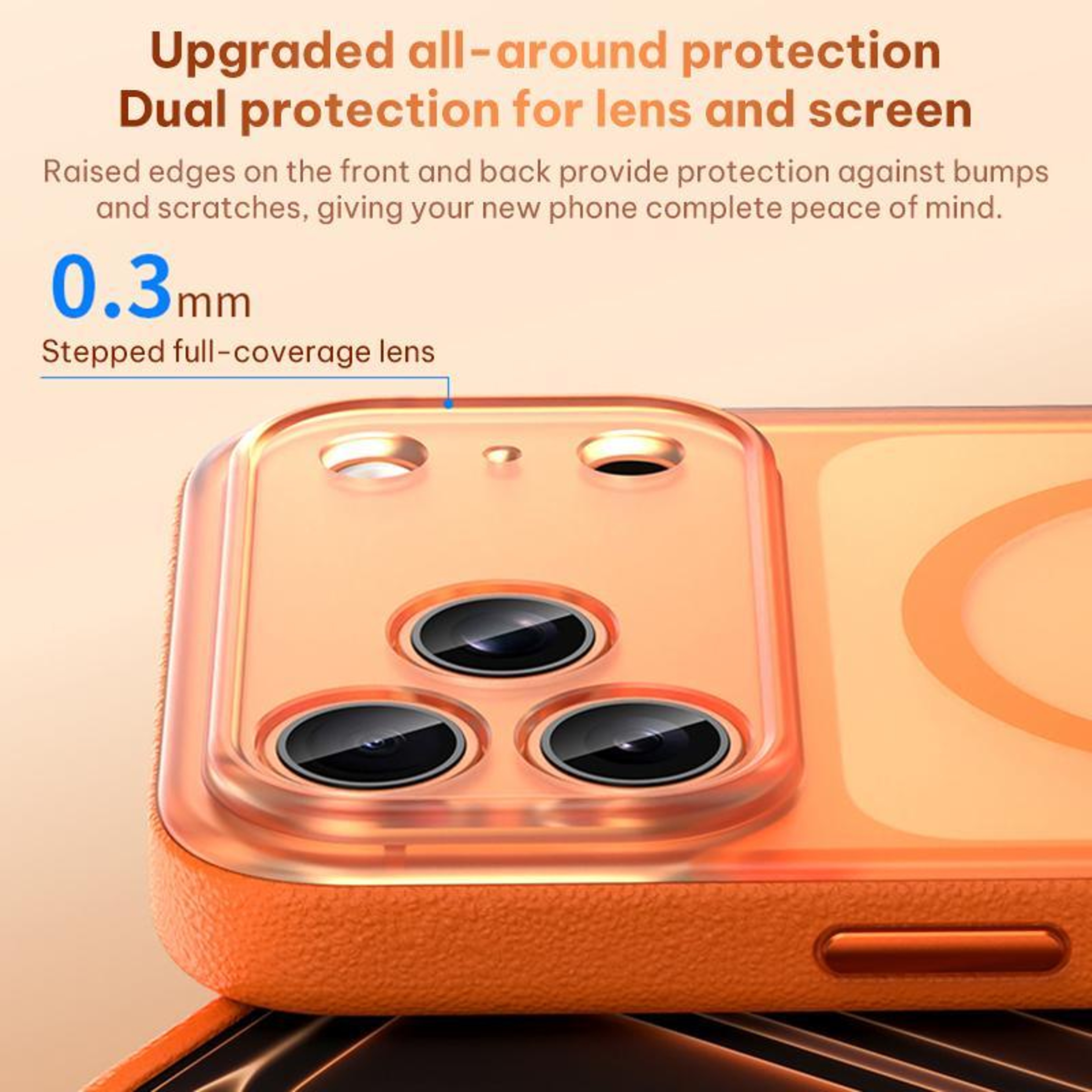 LeatherTextured Magnetic IPhone 18 Pro Case With Camera Button 9