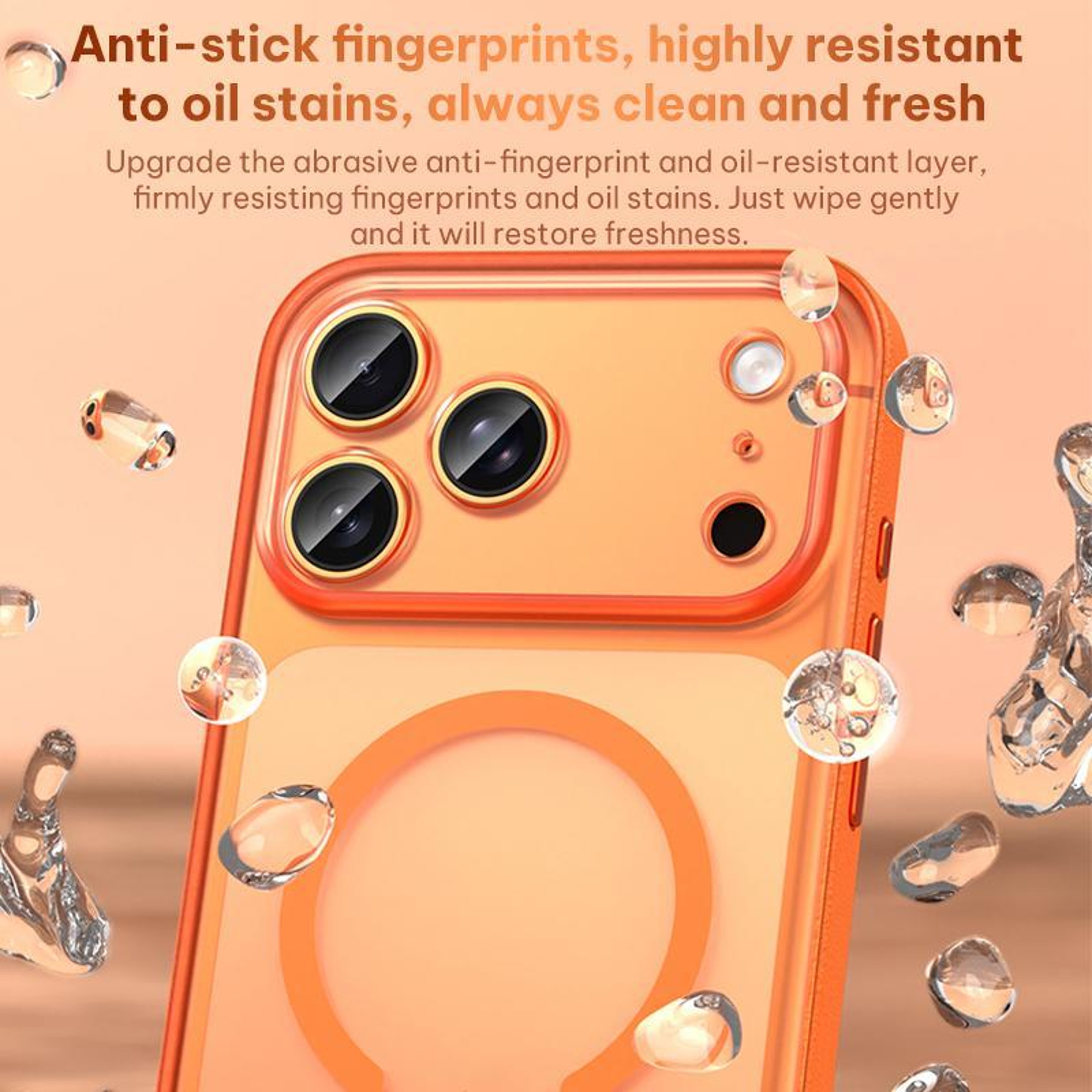 LeatherTextured Magnetic IPhone 18 Pro Case With Camera Button 7