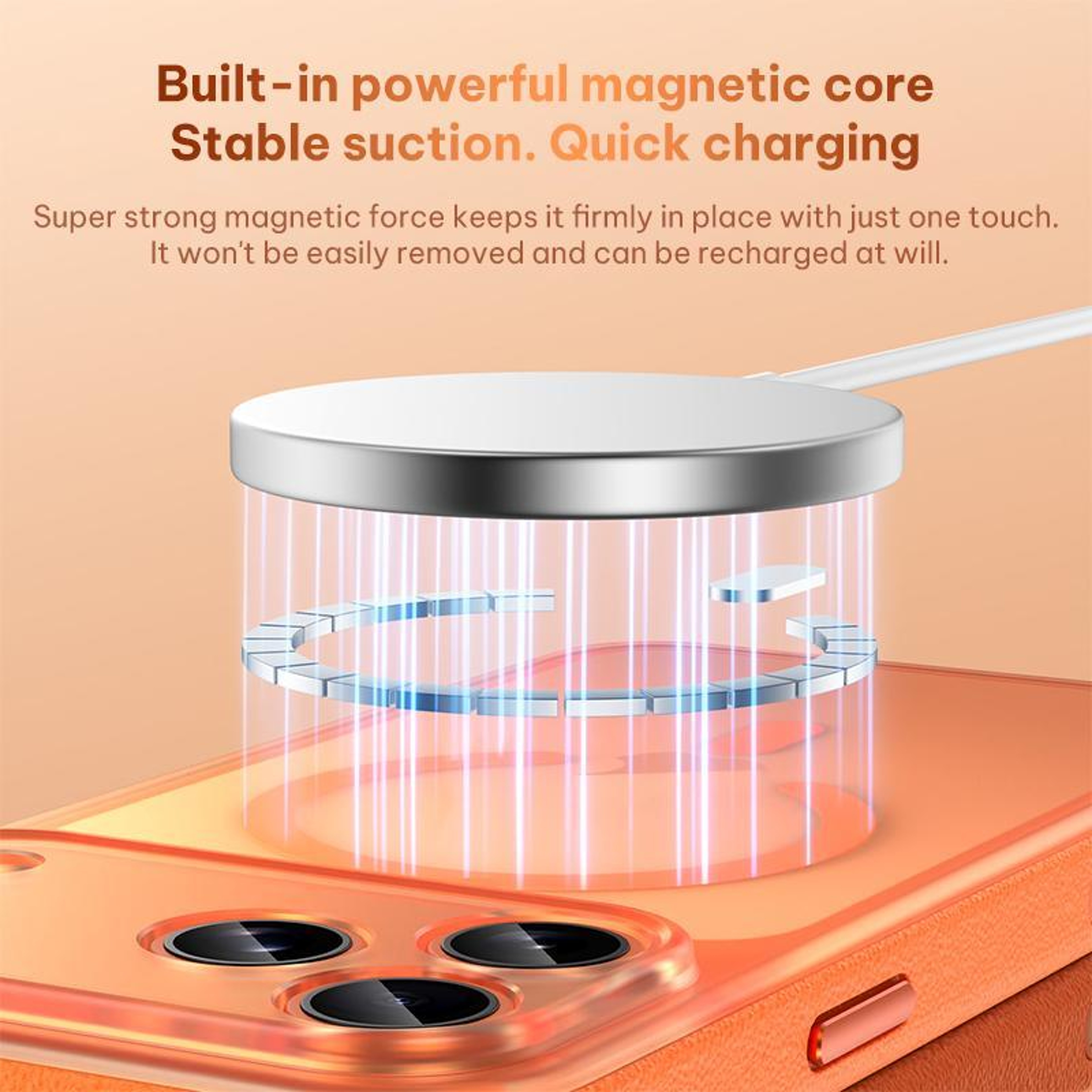 IPhone 18 Pro Max Magnetic LeatherTextured PC TPU Phone Case 5