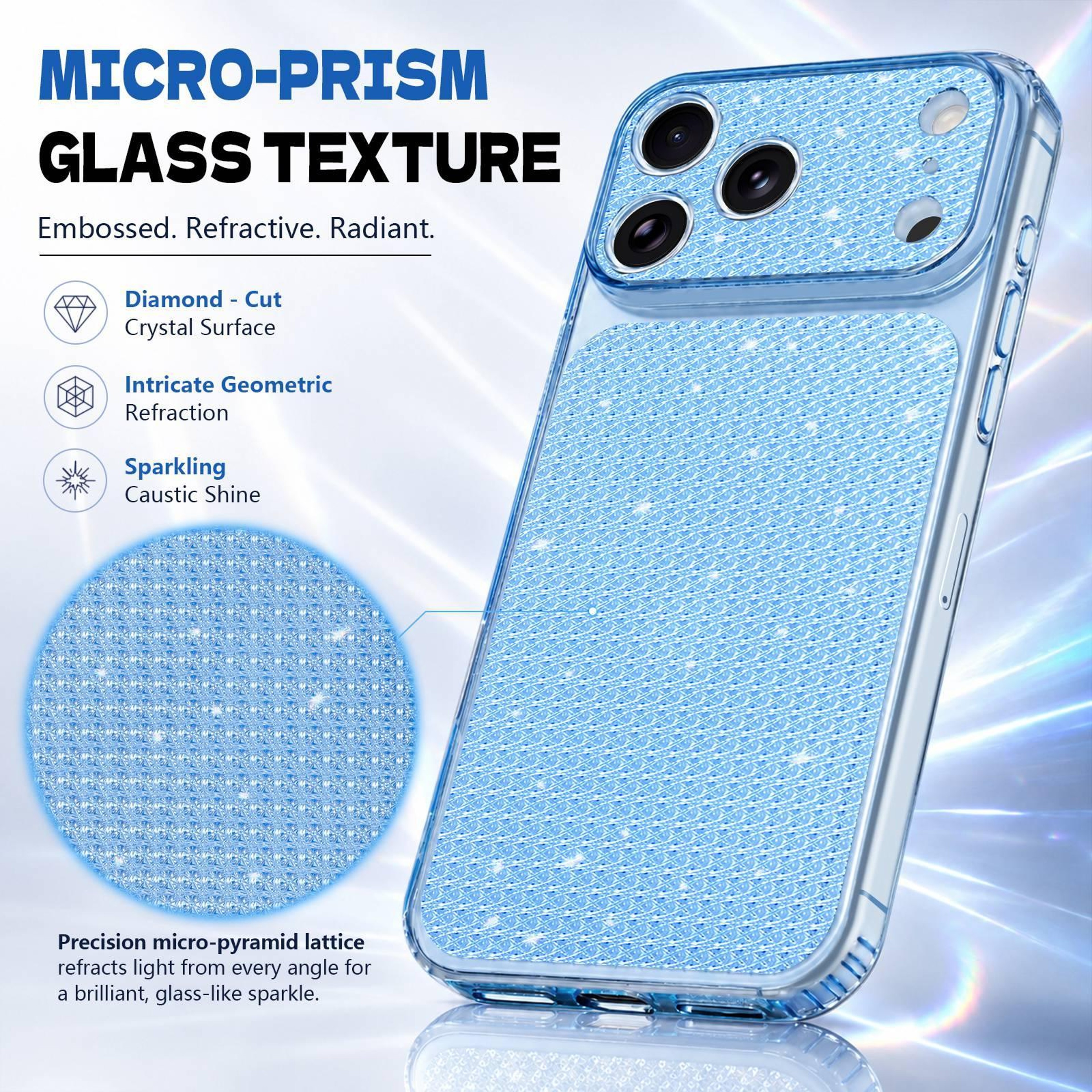 Sparkling Rhinestone Airbag Case For IPhone 18 Pro Max Case 4