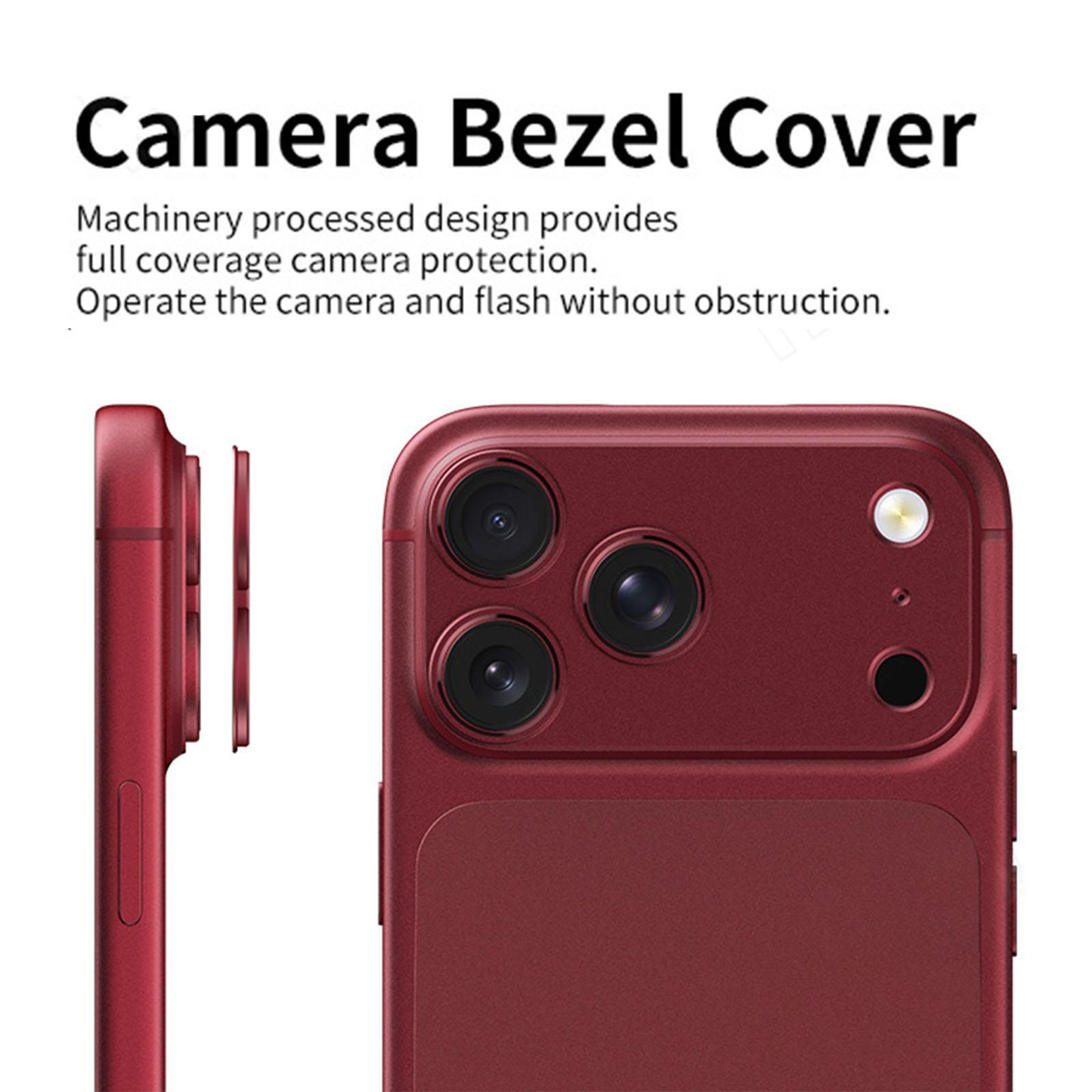IPhone 18 Pro Max Aluminum Alloy Camera Lens Protector Ring 4