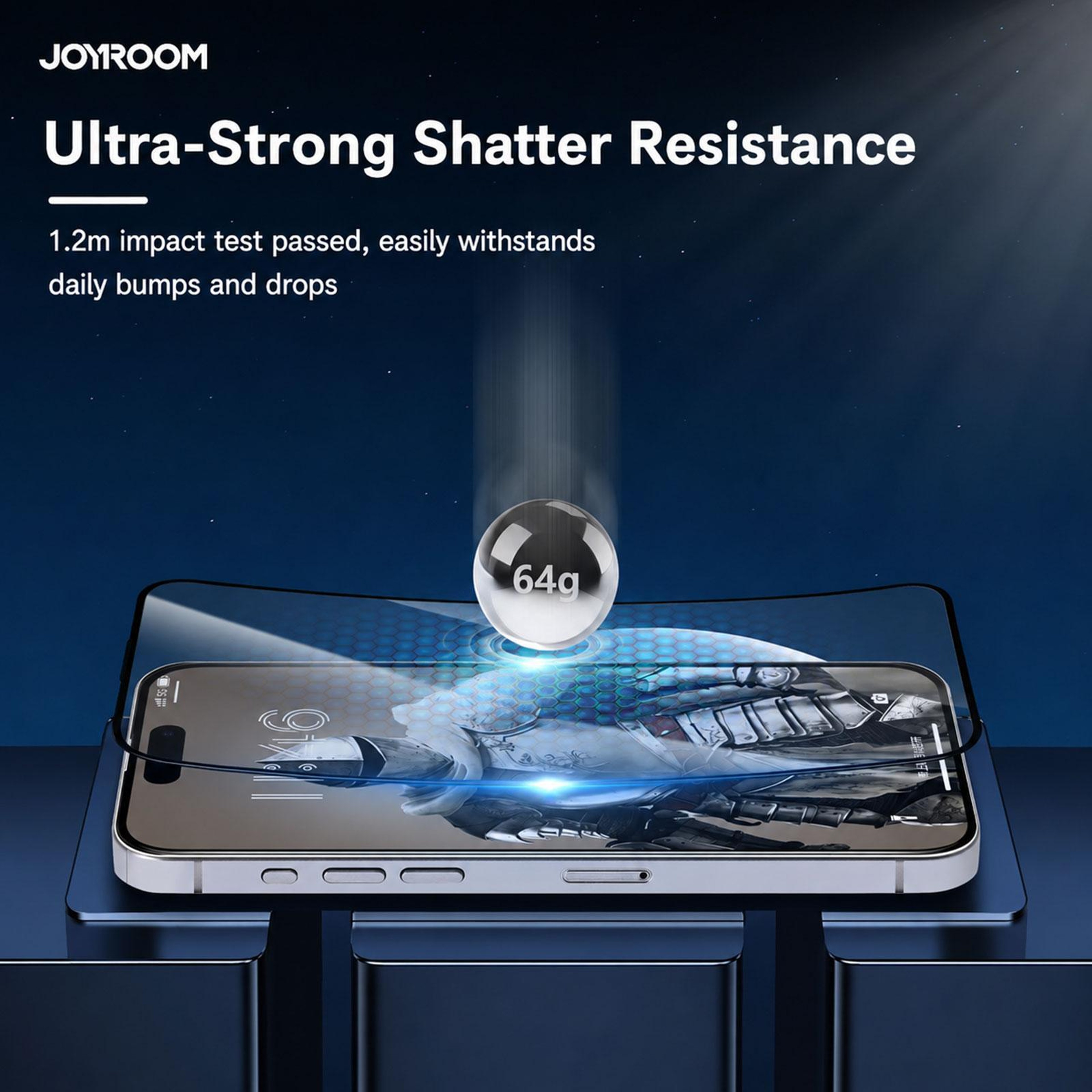 iPhone 18 Pro 2.5D Full Screen HD Tempered Glass Screen Protector – view 5
