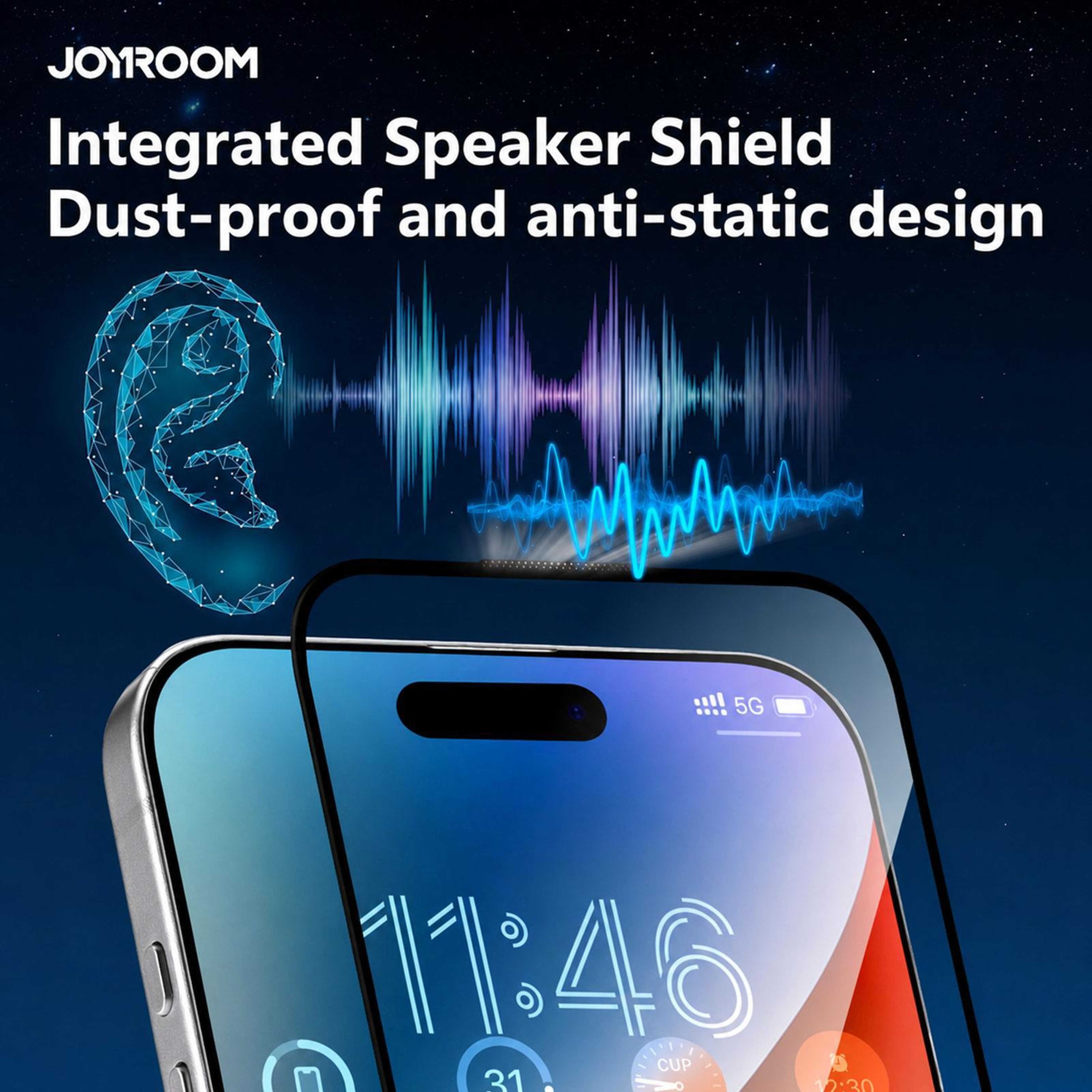 iPhone 18 Pro Max 2.5D Full Screen Privacy Aluminosilicate Glass Protector – view 5