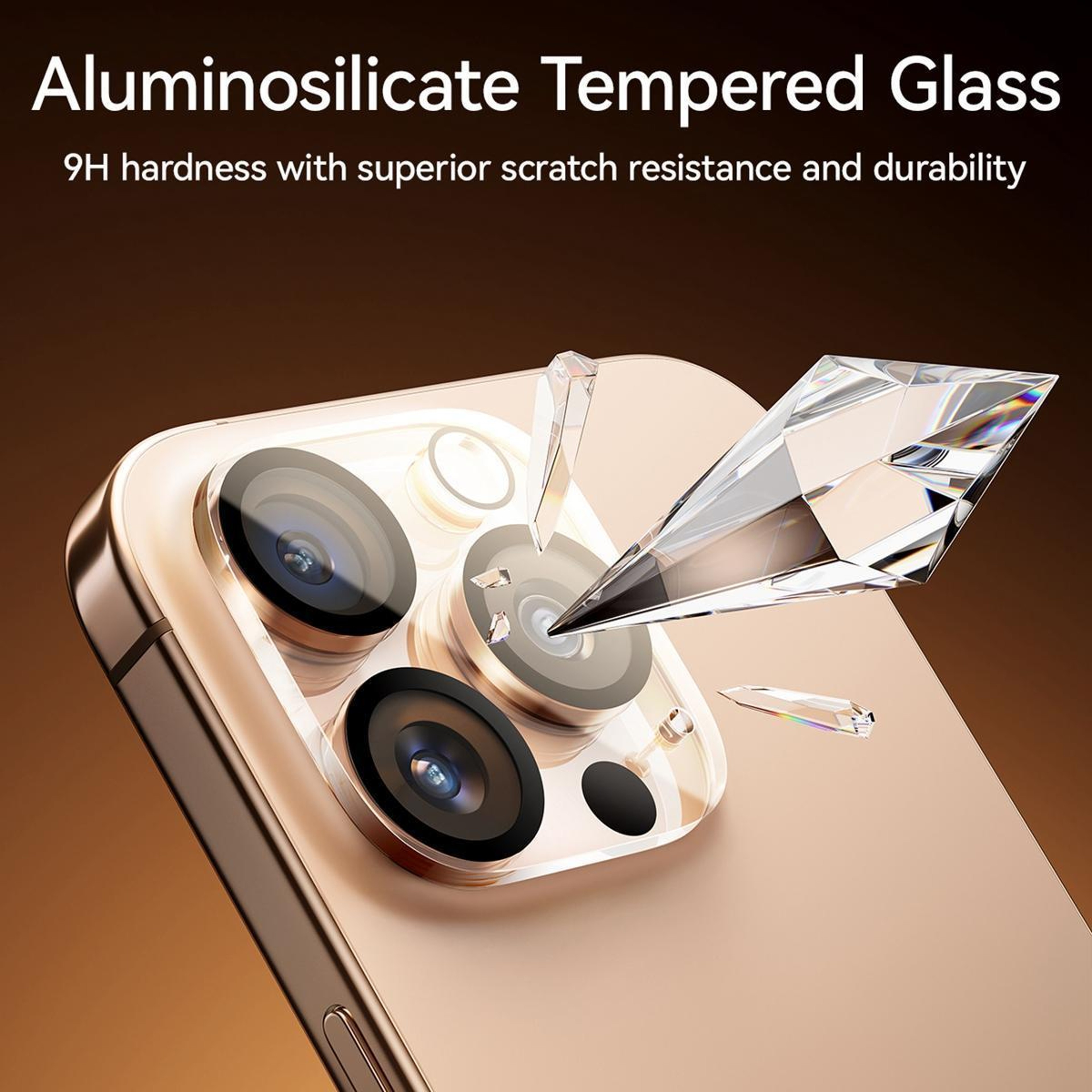 iPhone 18 Pro Max Camera Lens Protector Diamond Mirror Gem Edition – view 4