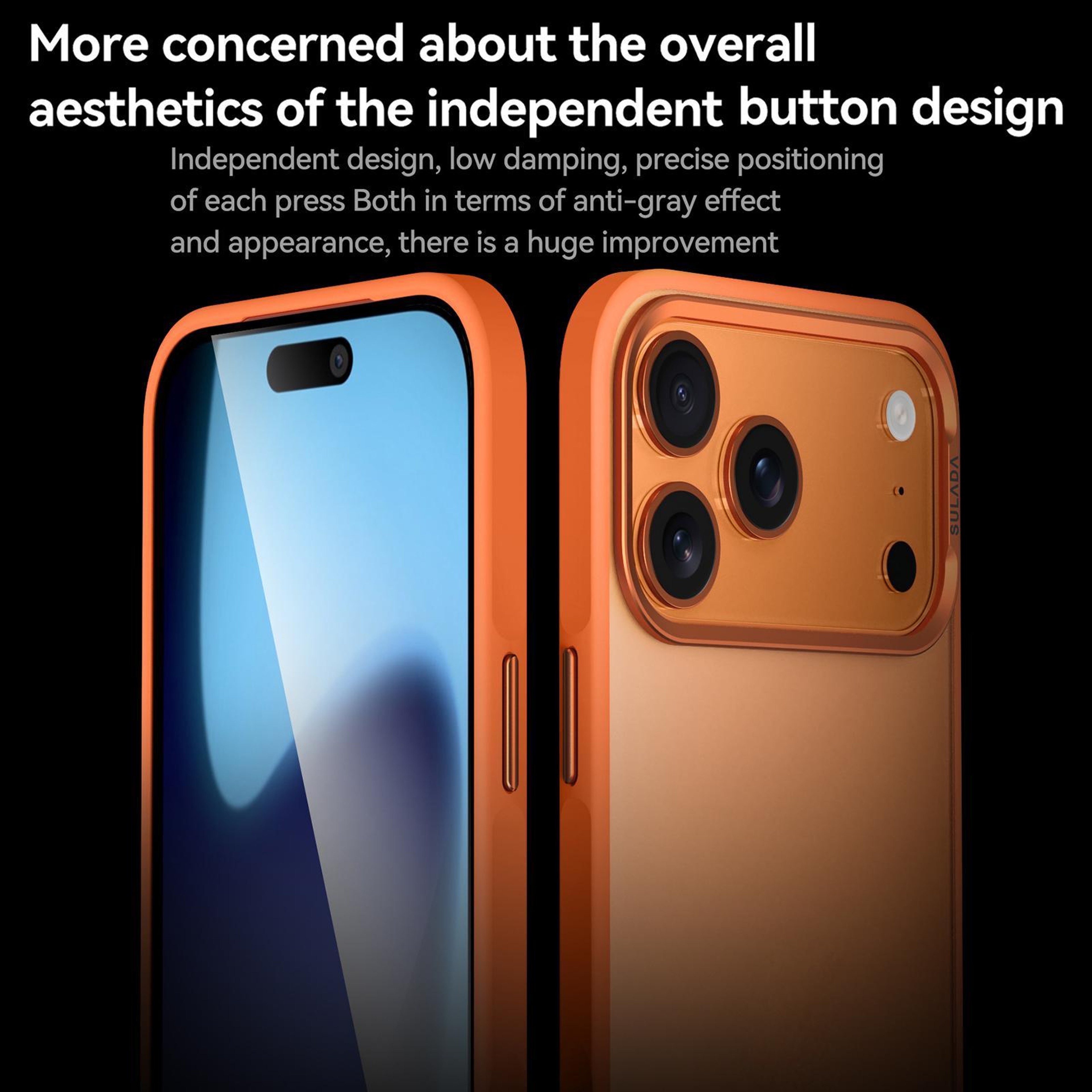 IPhone 18 Pro Max Matte Shockproof PC Phone Case 4