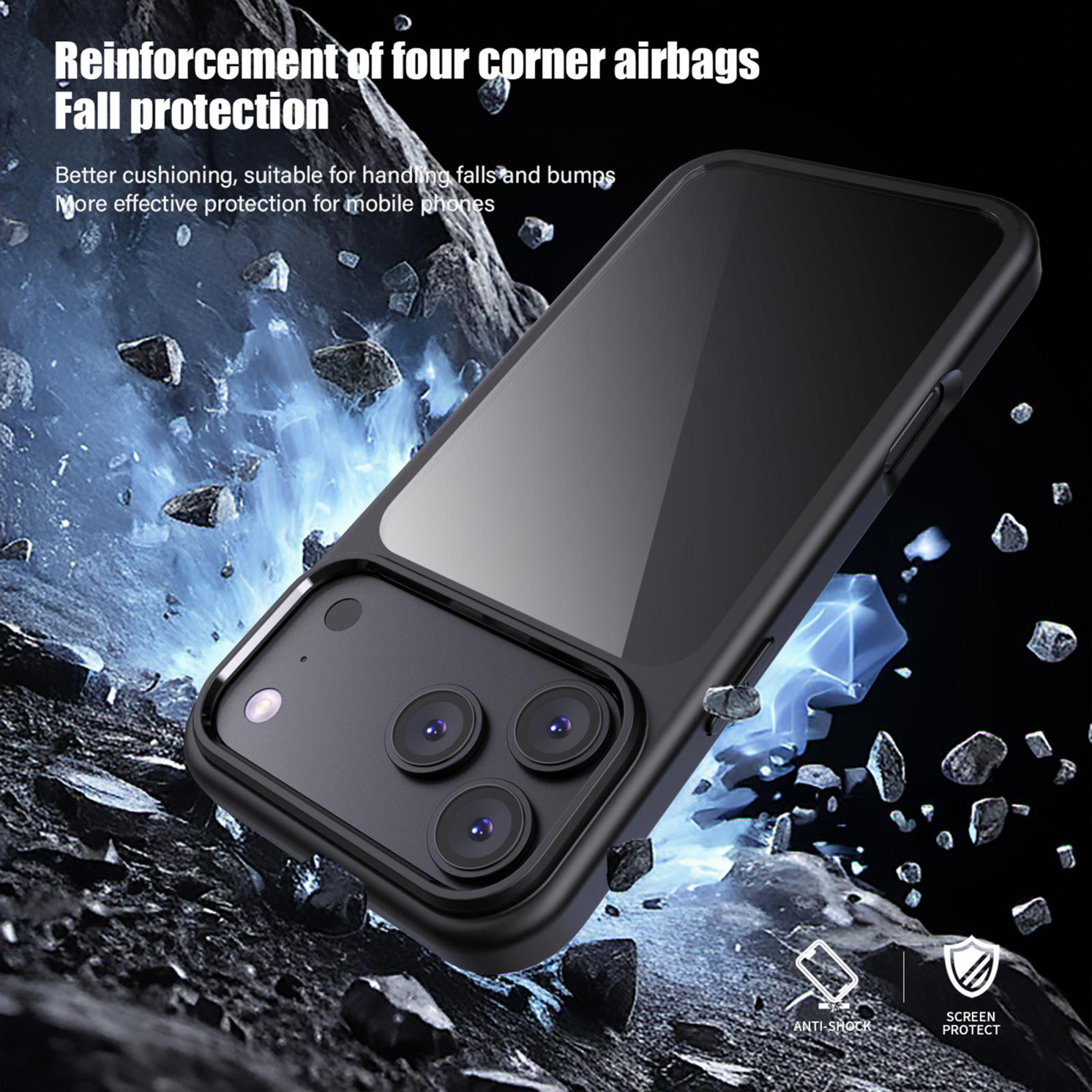 IPhone 18 Pro PC TPU Protective Phone Case 7