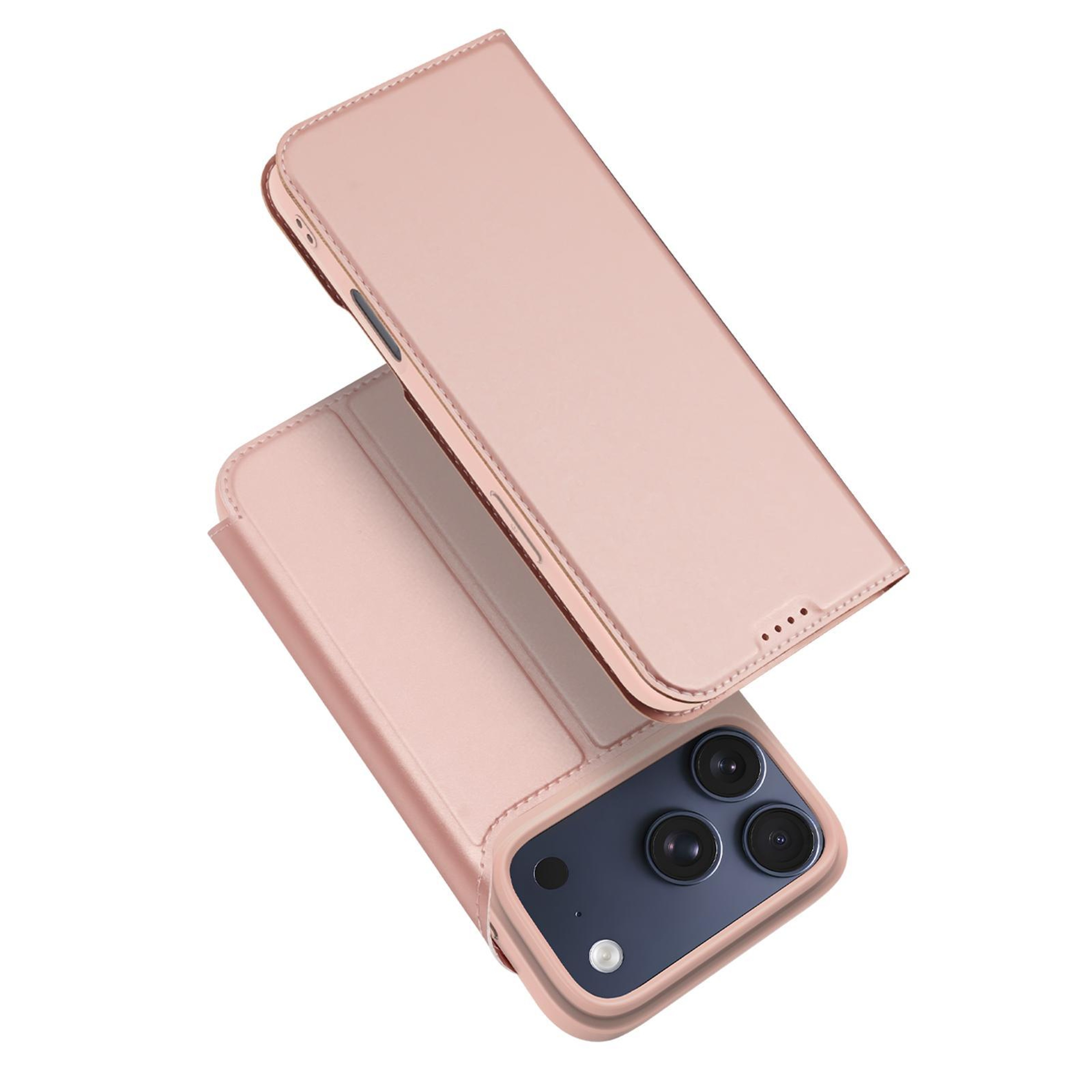 IPhone 18 Pro Max PU Leather Flip Phone Case With Card Slot And Stand 0