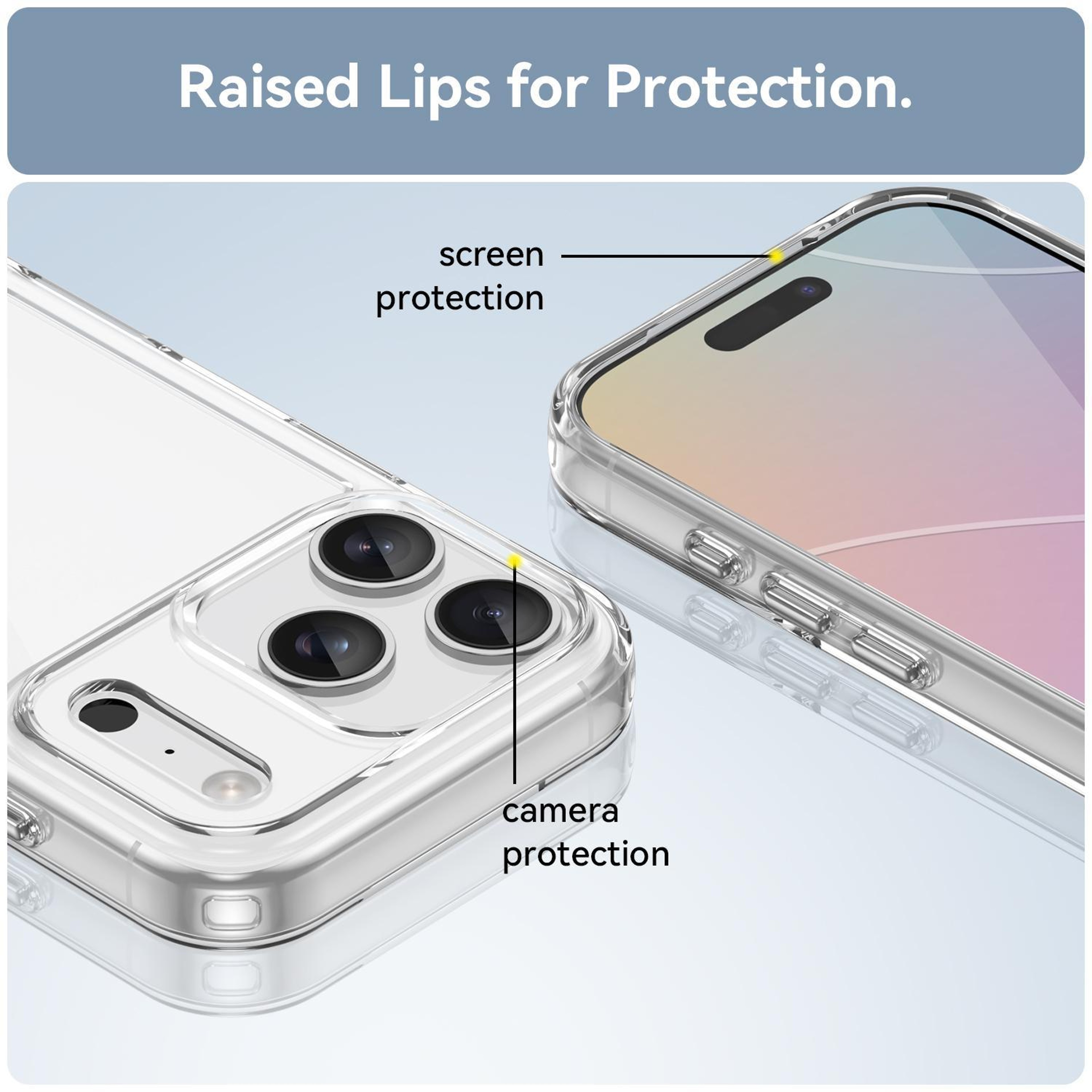 IPhone 18 Pro Acrylic TPU Slim Protective Phone Case 5