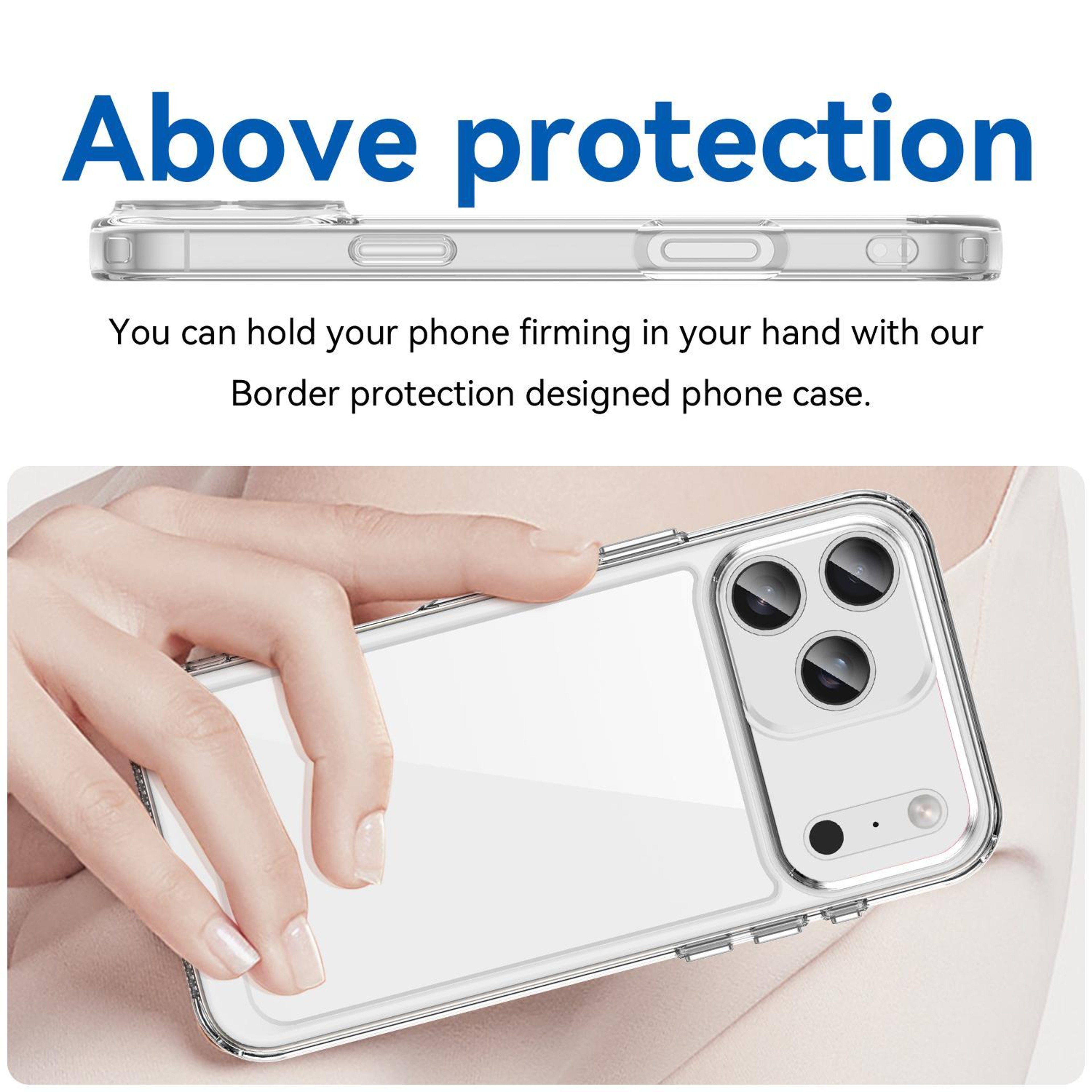 Acrylic TPU Phone Case For 18 Pro Max 3