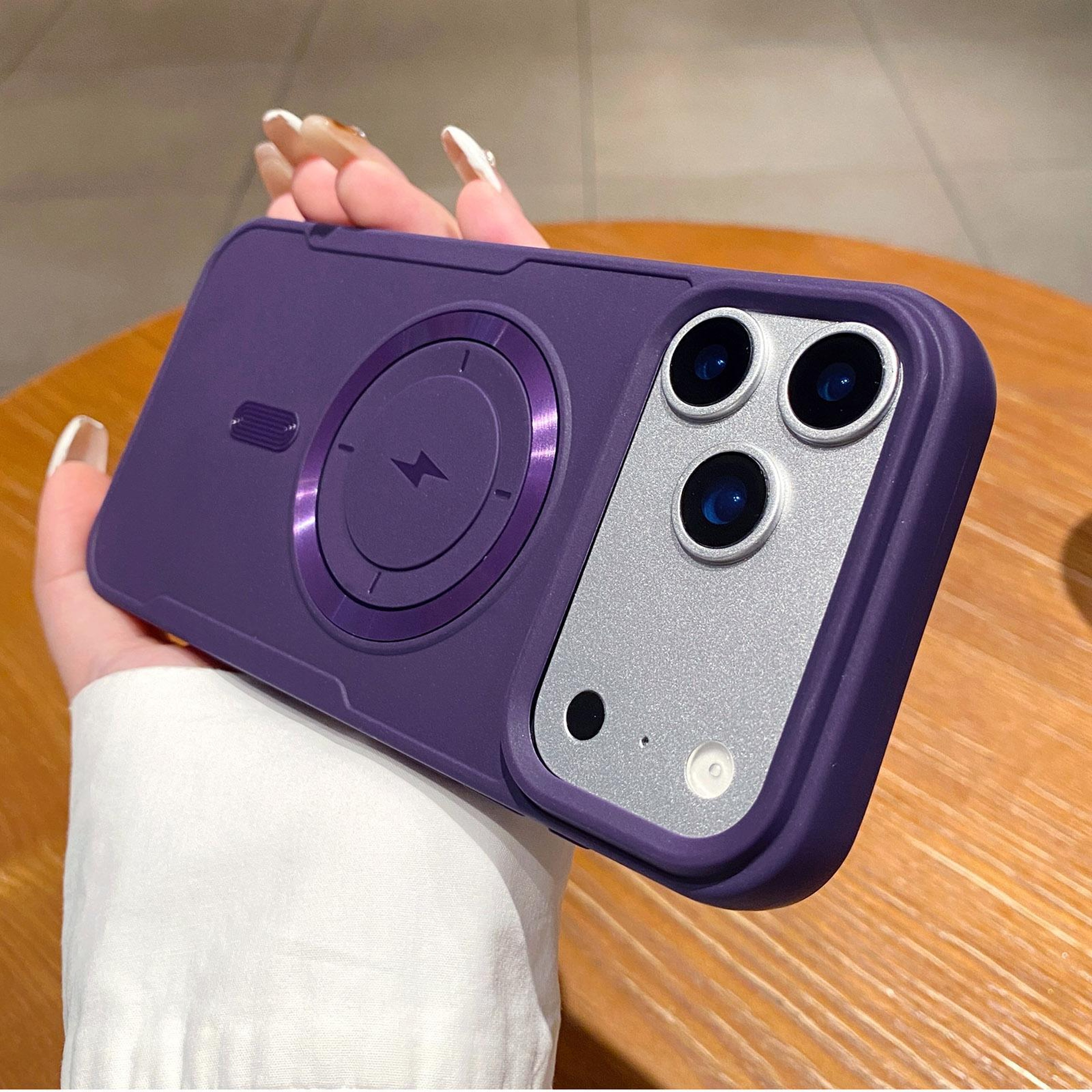 IPhone 18 Pro Magnetic Ring TPU Shockproof Phone Case 0